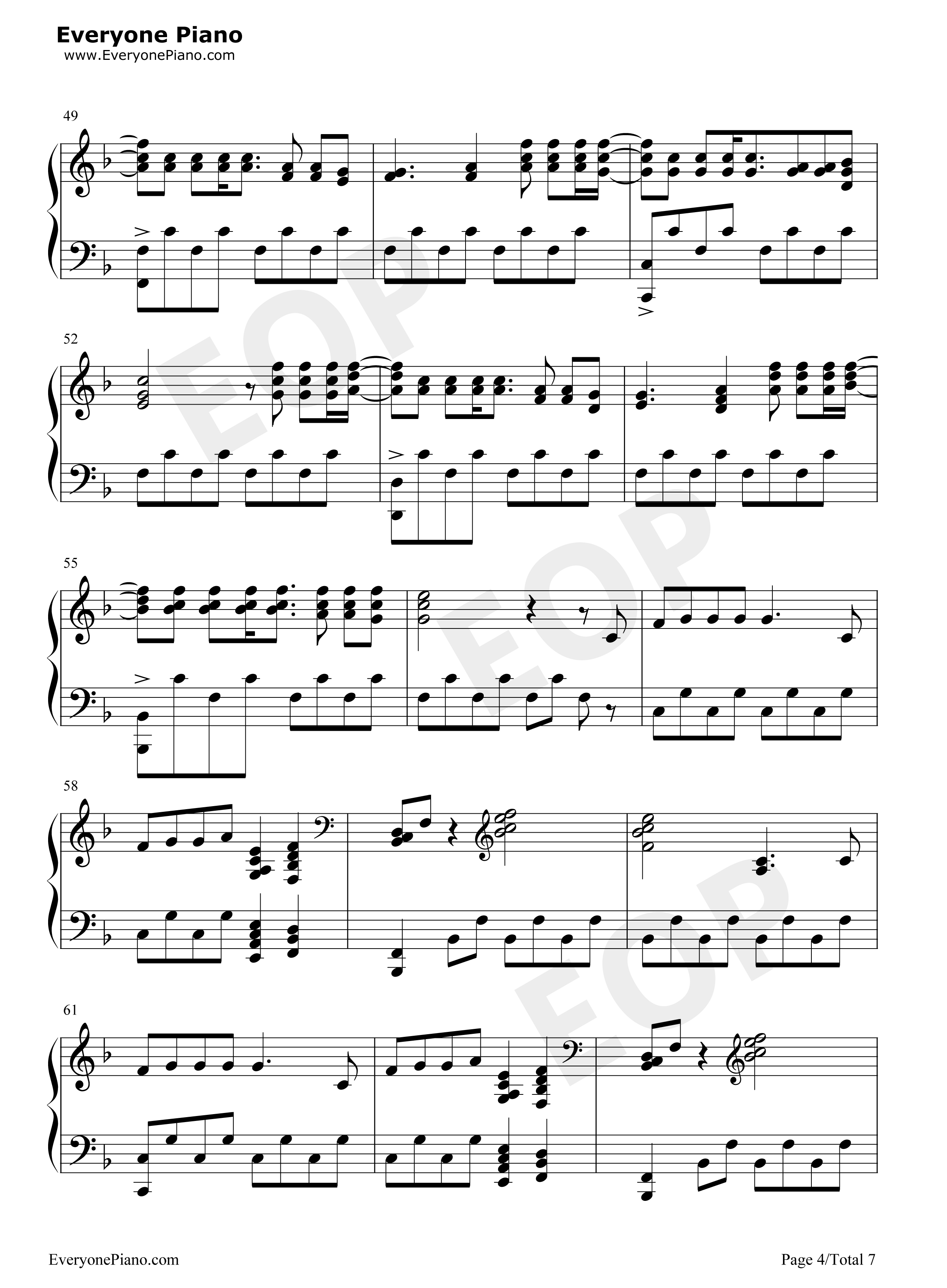 The_Last_Time钢琴谱_The_Script