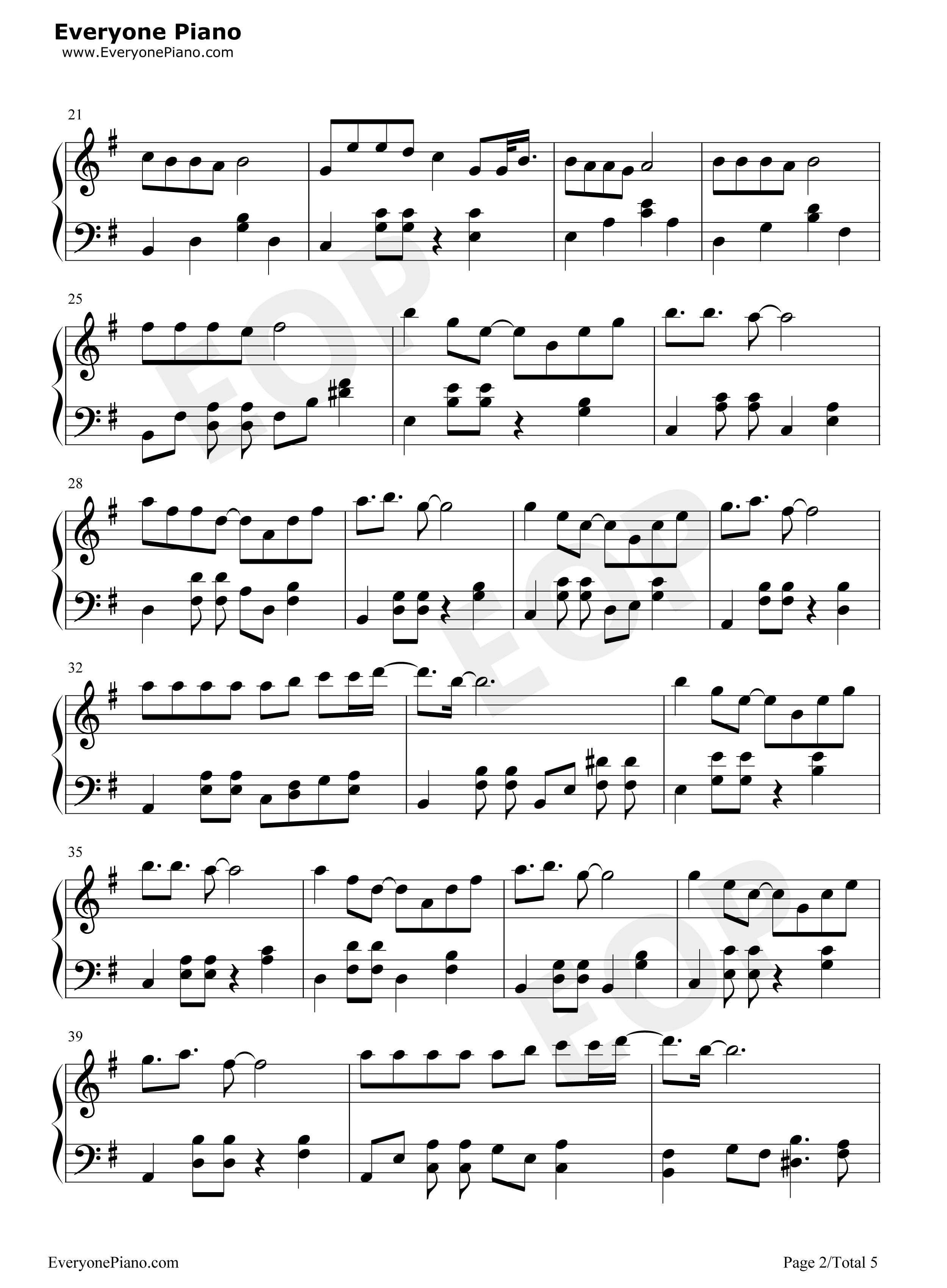 小可爱钢琴谱_爱朵女孩