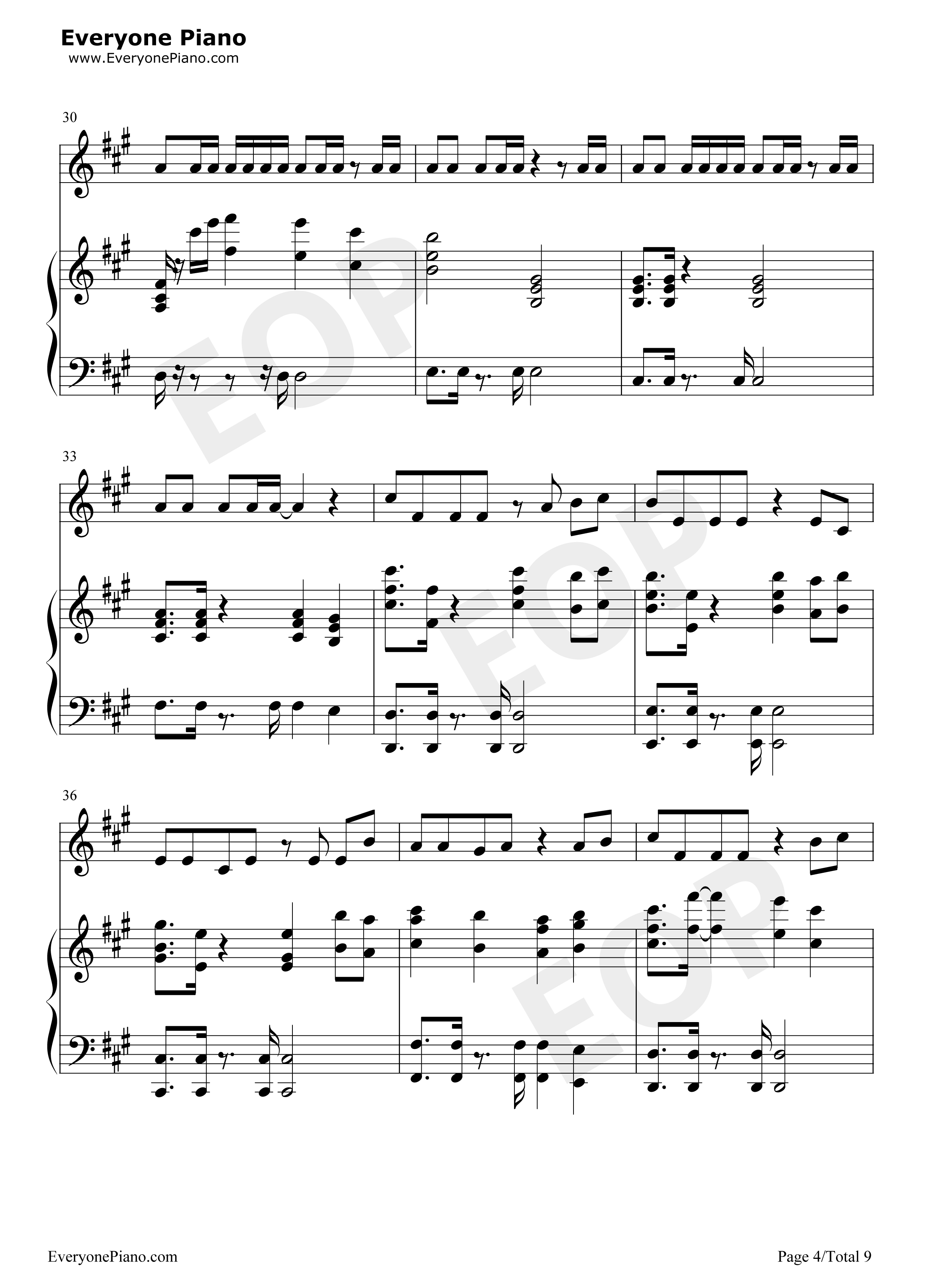 野狼Disco钢琴谱_宝石Gem