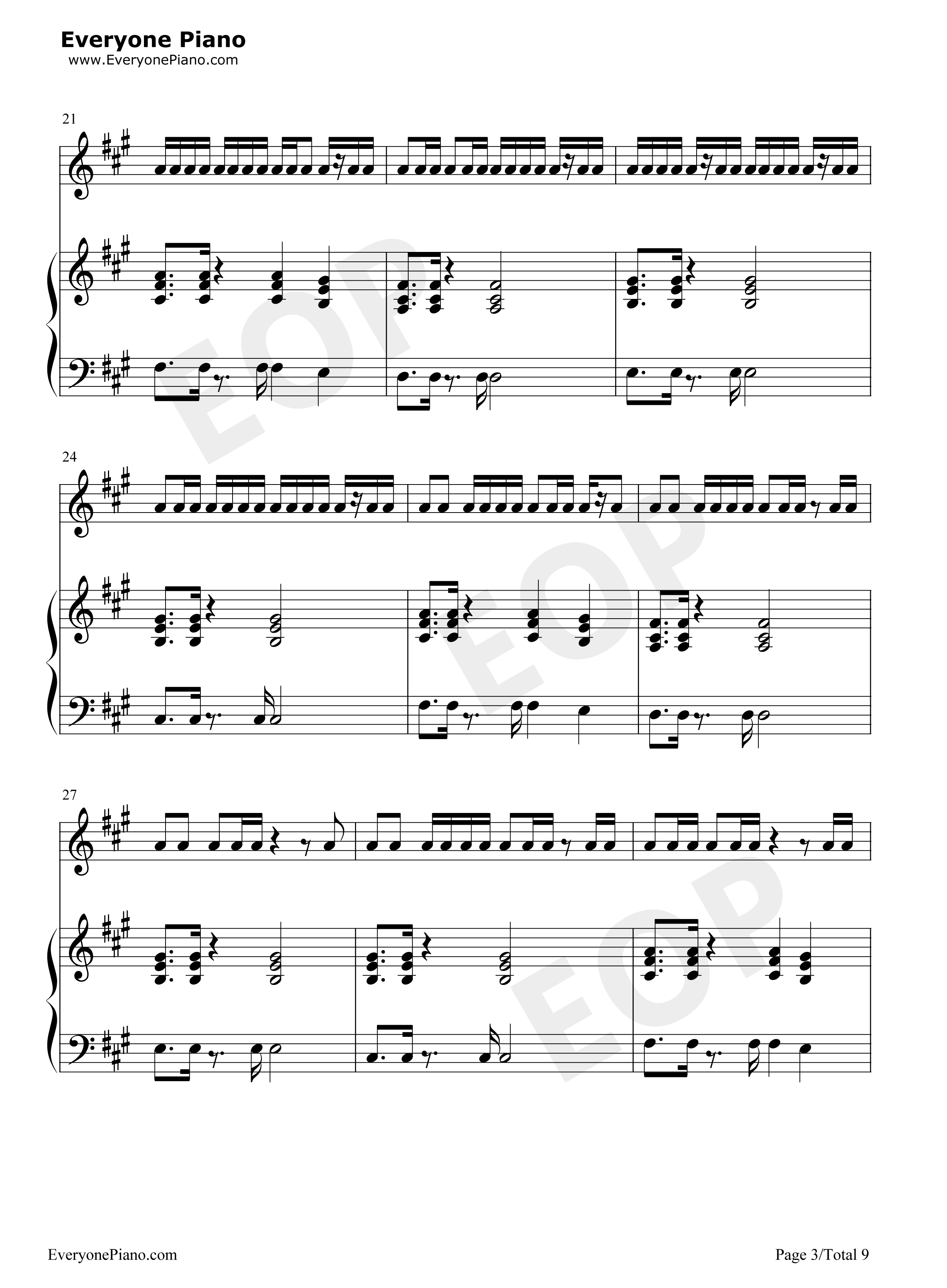 野狼Disco钢琴谱_宝石Gem