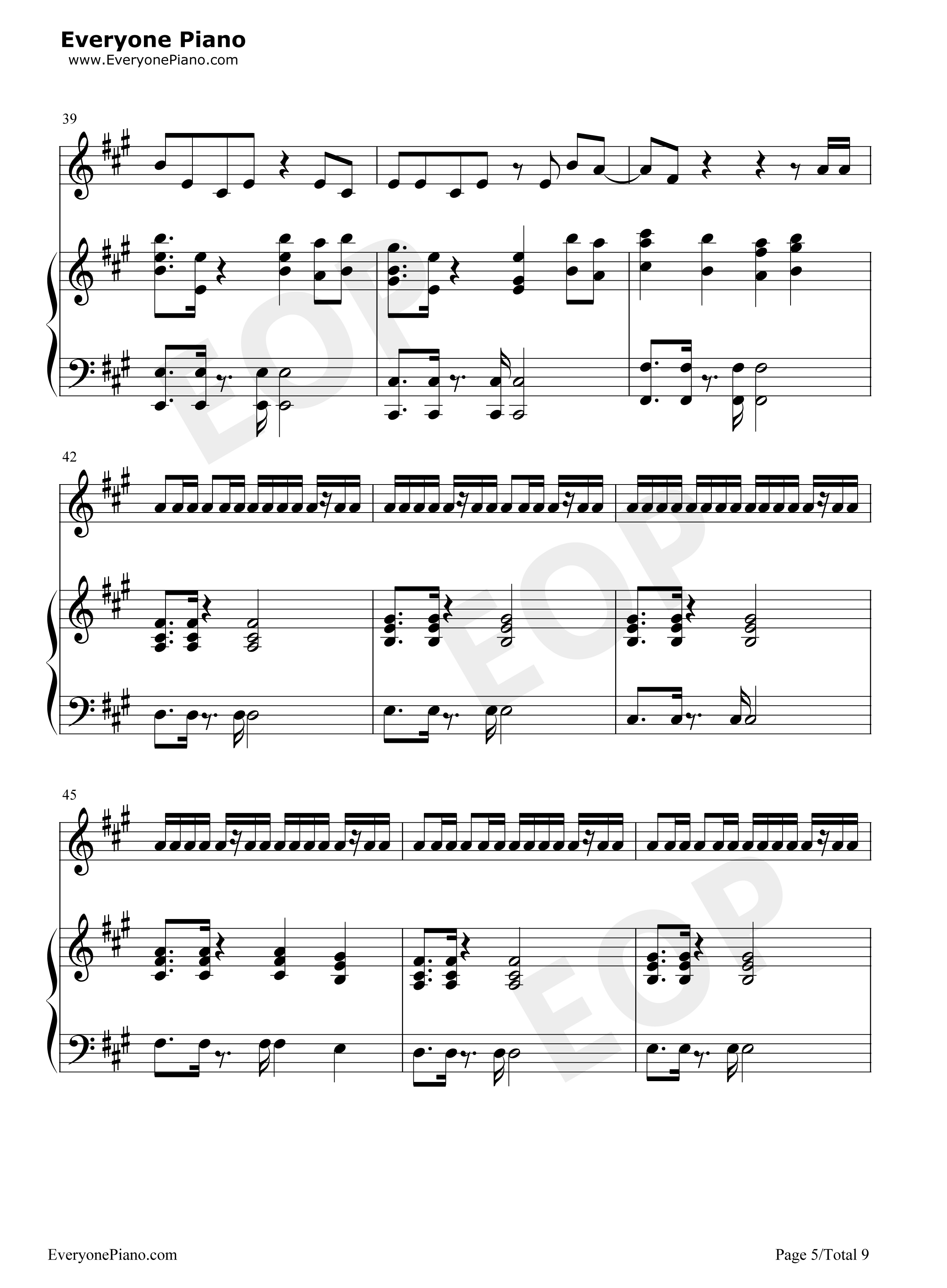 野狼Disco钢琴谱_宝石Gem