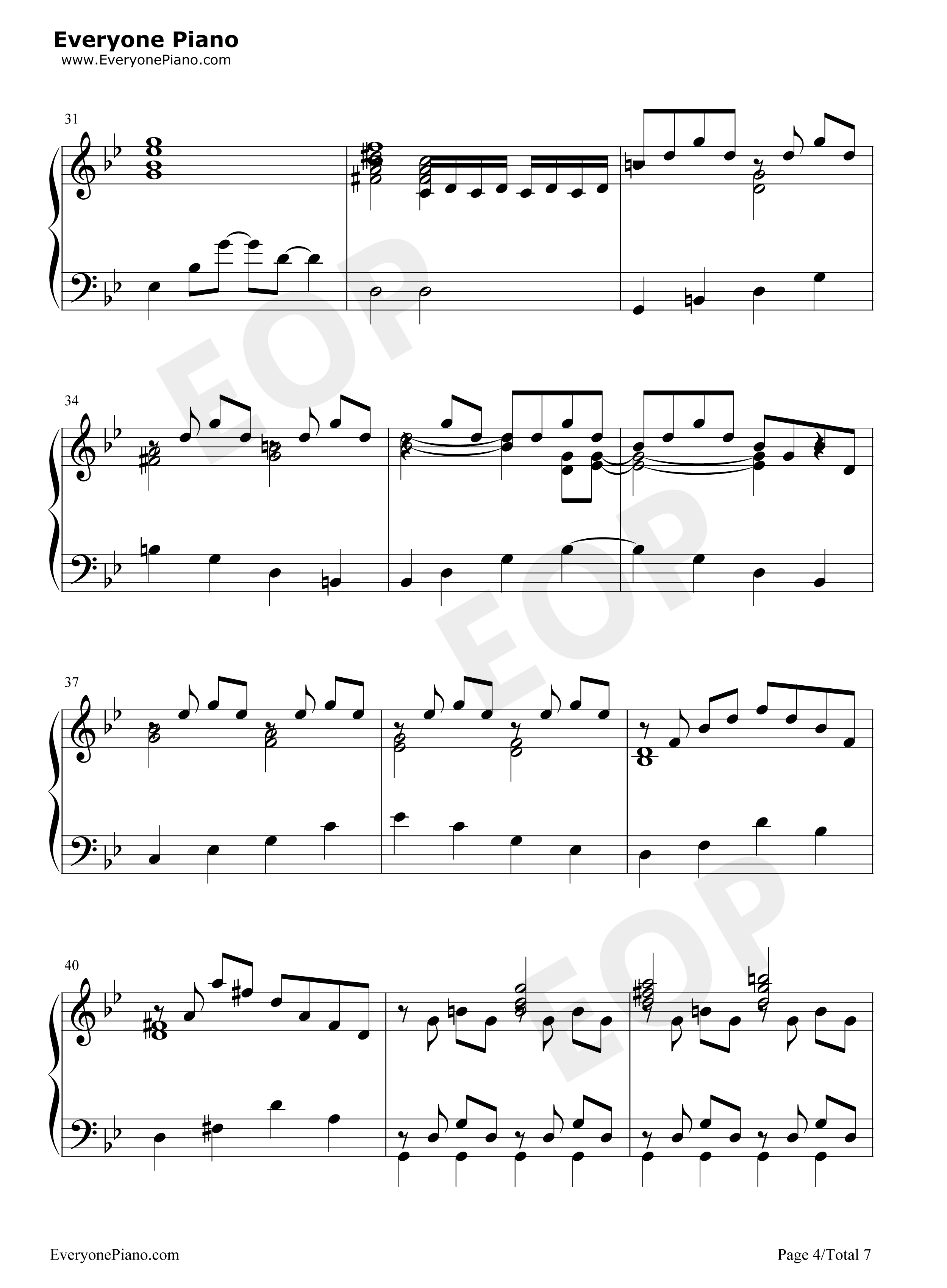 Share_the_light钢琴谱_Run_Girls__Run！