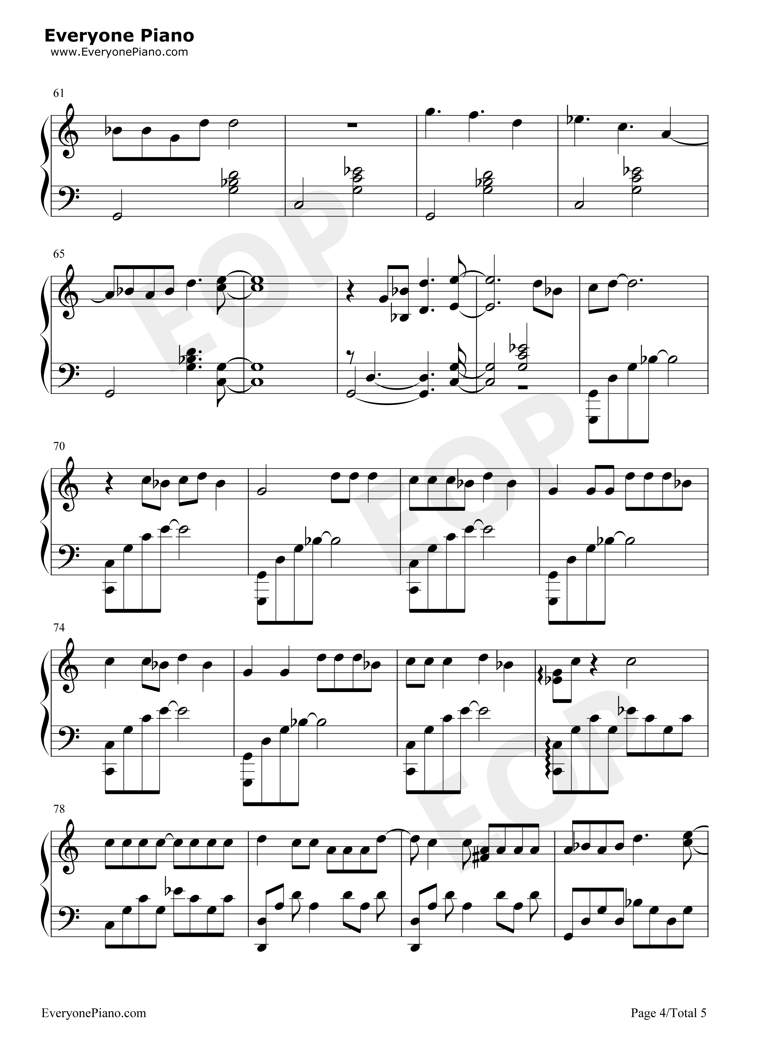 Doin_Time钢琴谱_Lana_Del_Rey