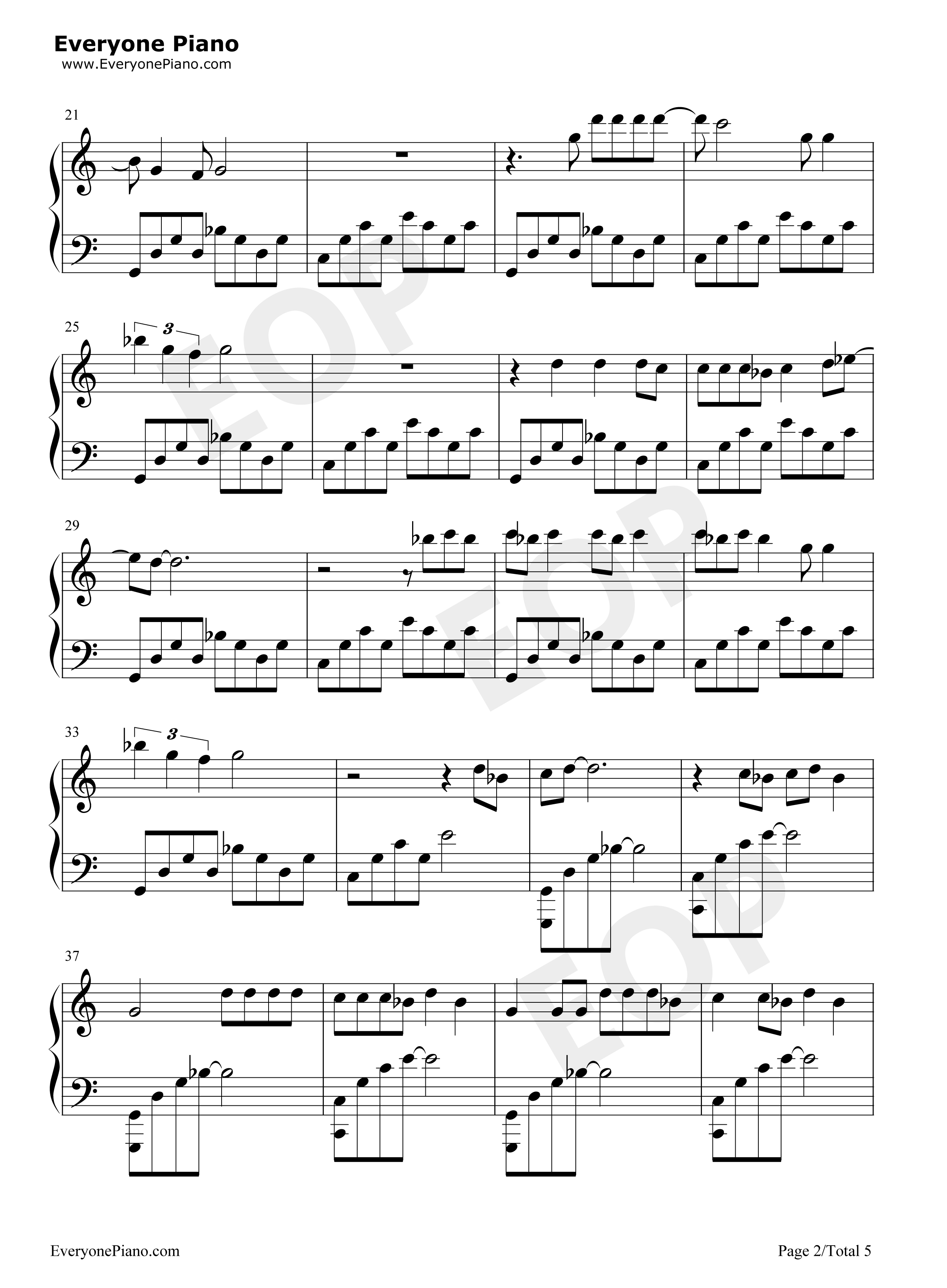 Doin_Time钢琴谱_Lana_Del_Rey