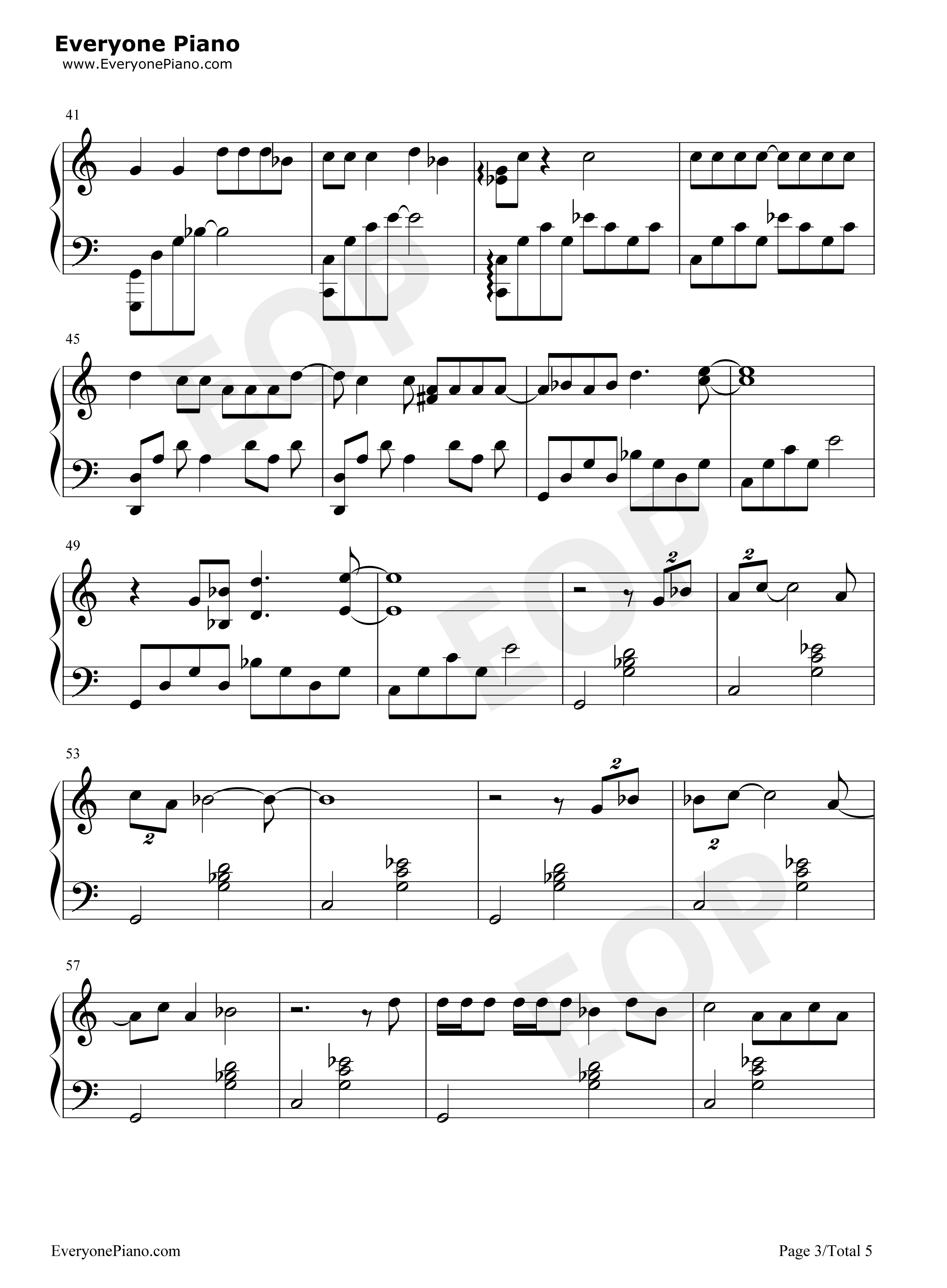 Doin_Time钢琴谱_Lana_Del_Rey