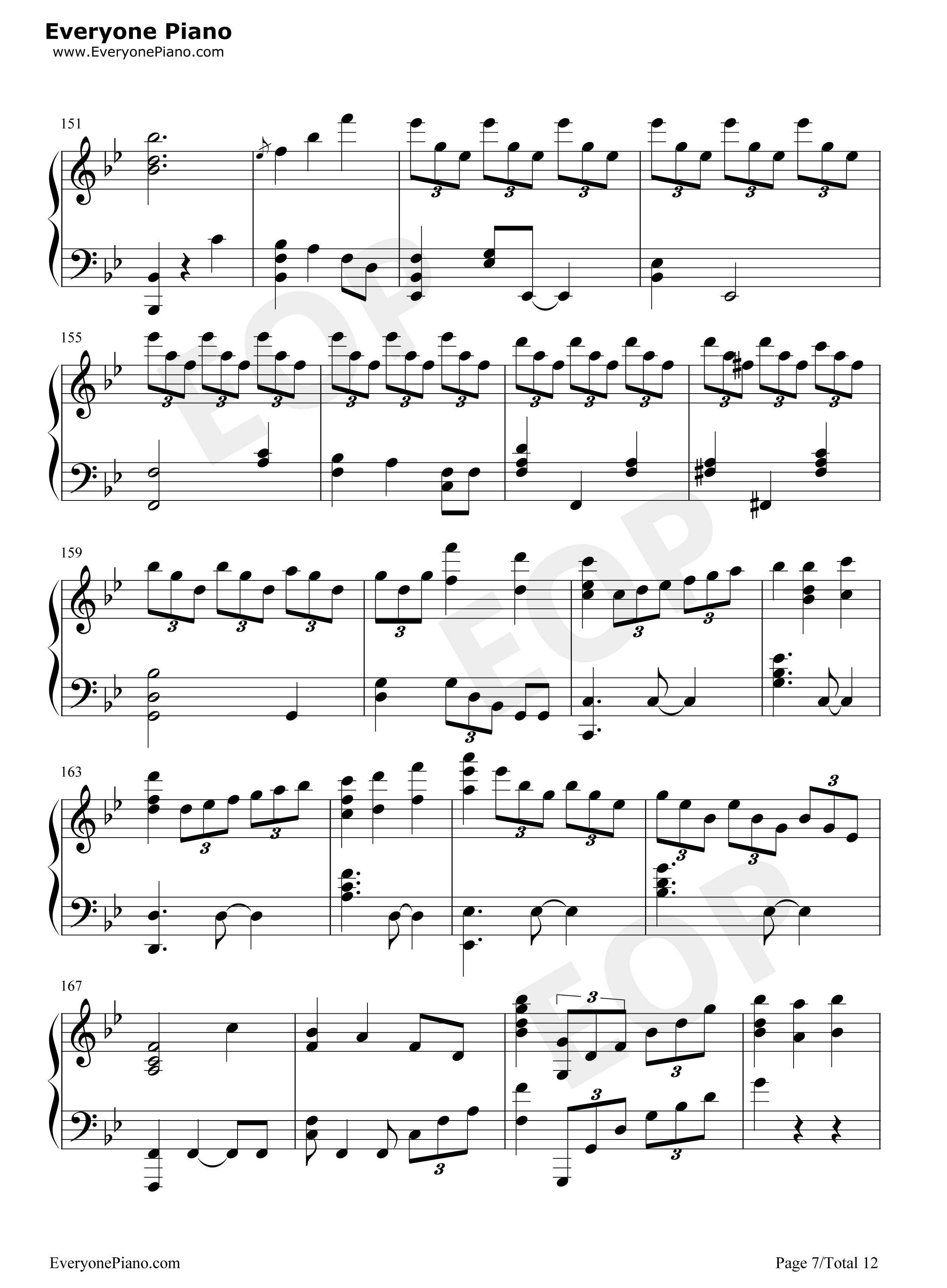 Unlasting钢琴谱_LiSA