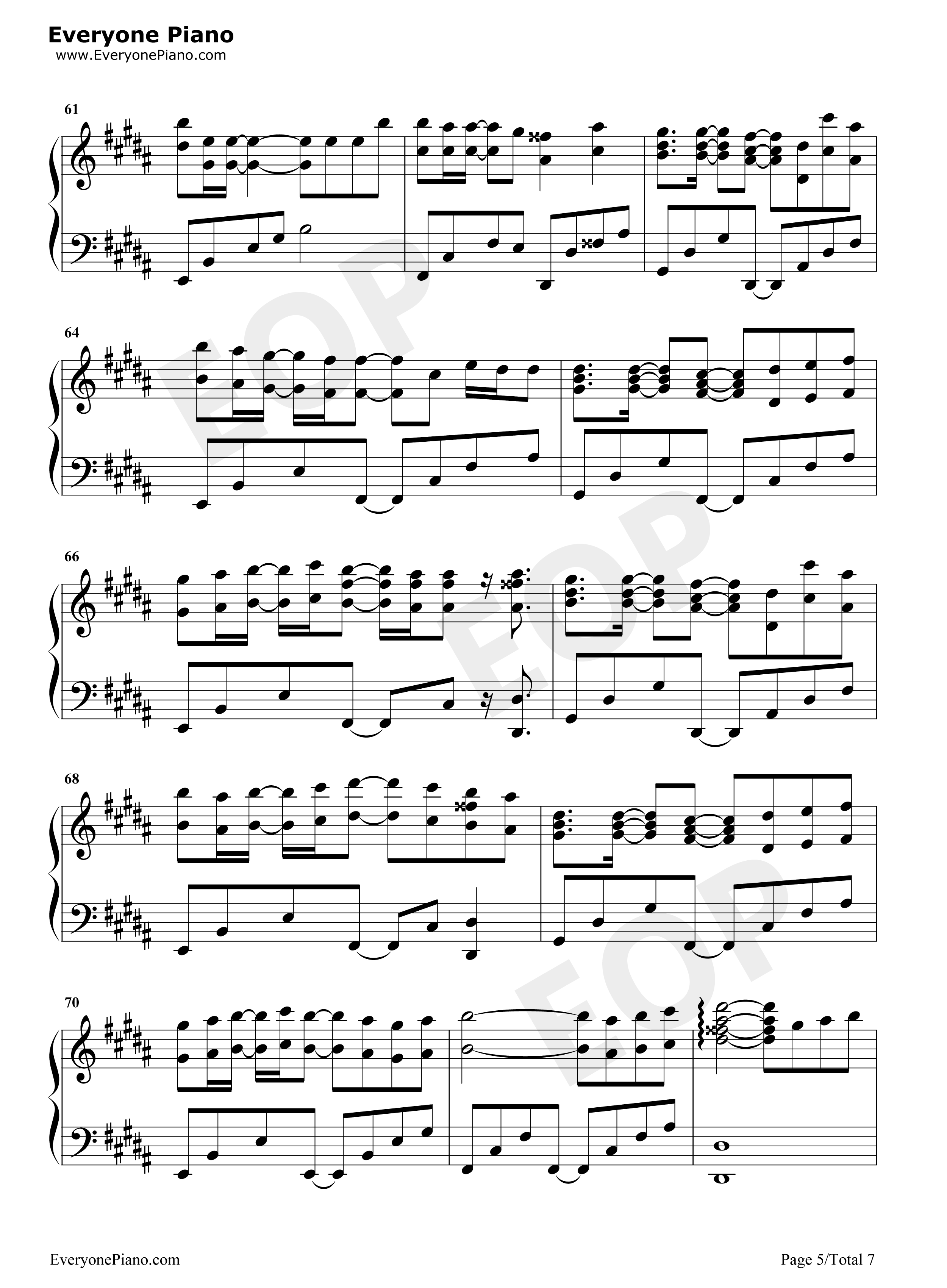 吹梦到西洲钢琴谱_黄诗扶_妖扬