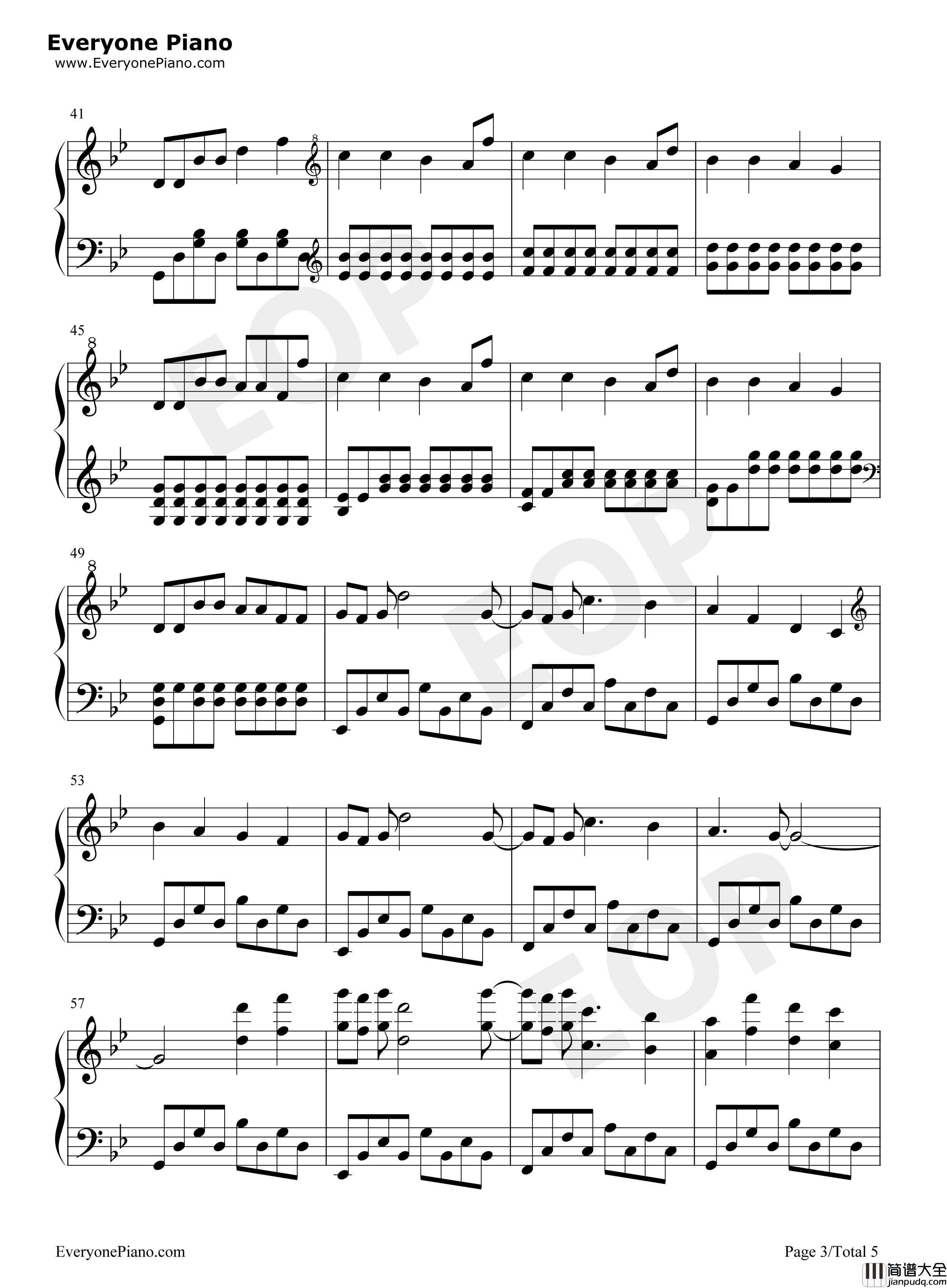 Illusionary_Daytime钢琴谱_Shirfine