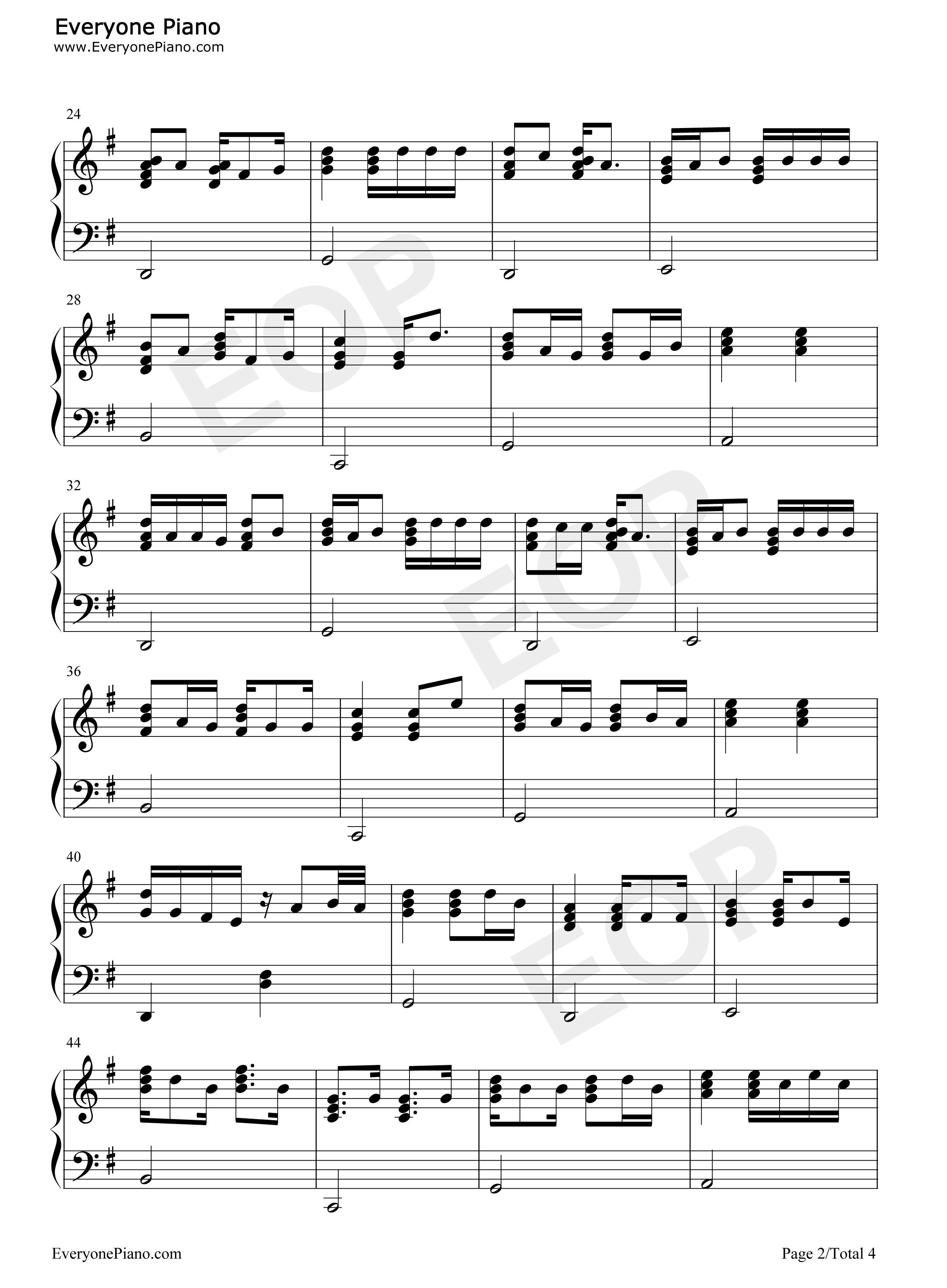 清新的小女孩钢琴谱_思安贵