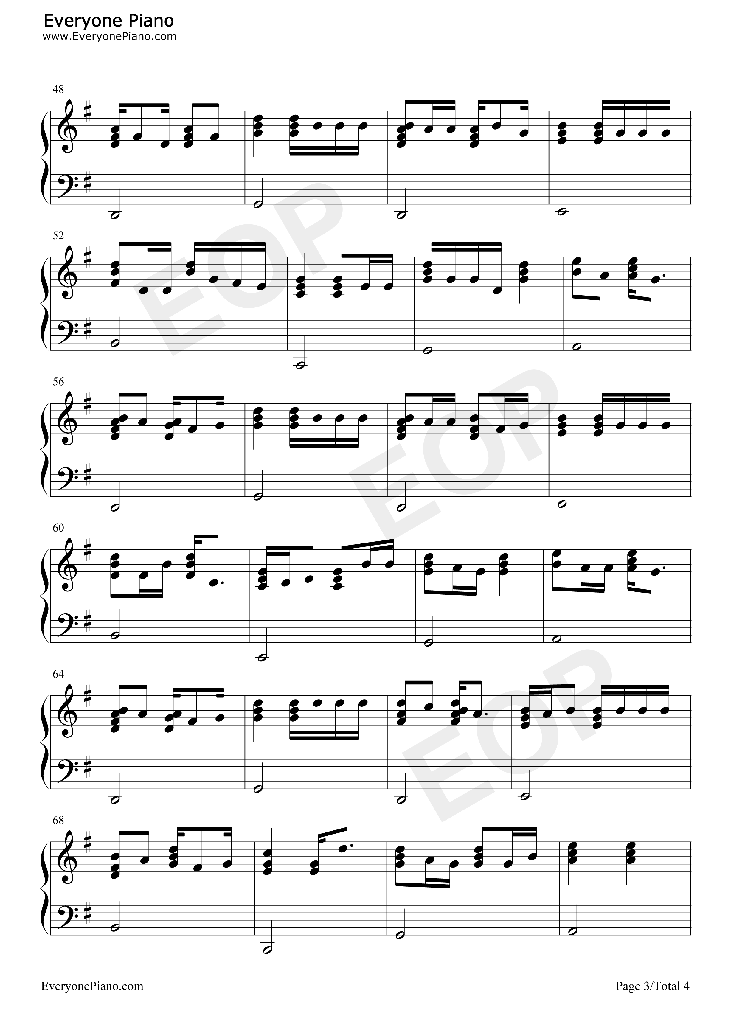 清新的小女孩钢琴谱_思安贵