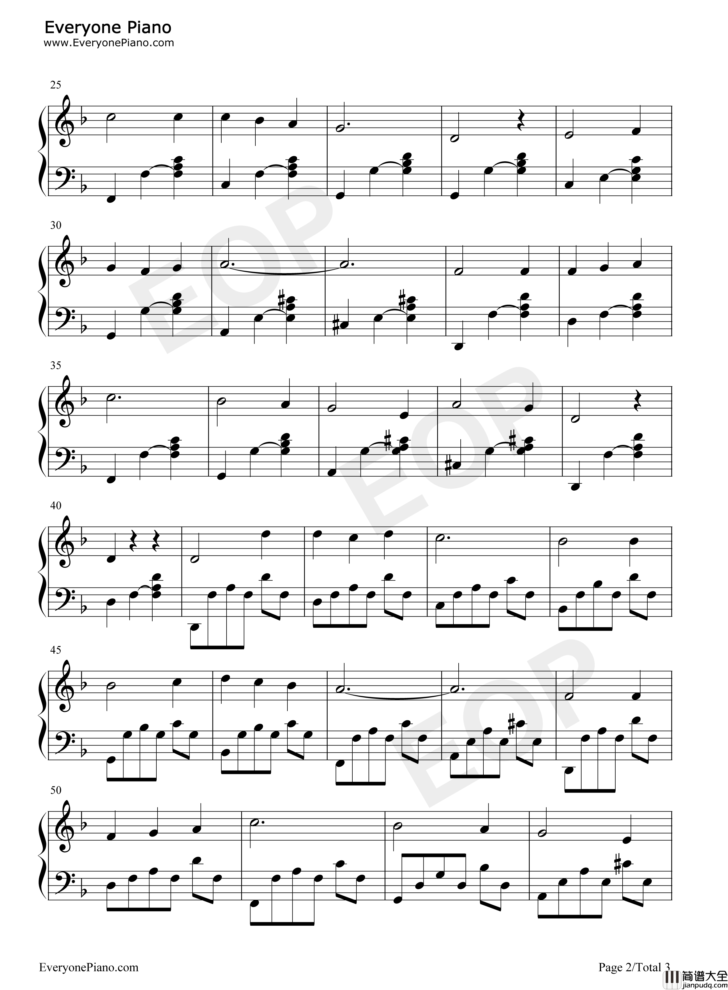 山楂树钢琴谱_叶甫根尼·巴普罗维奇·罗德金