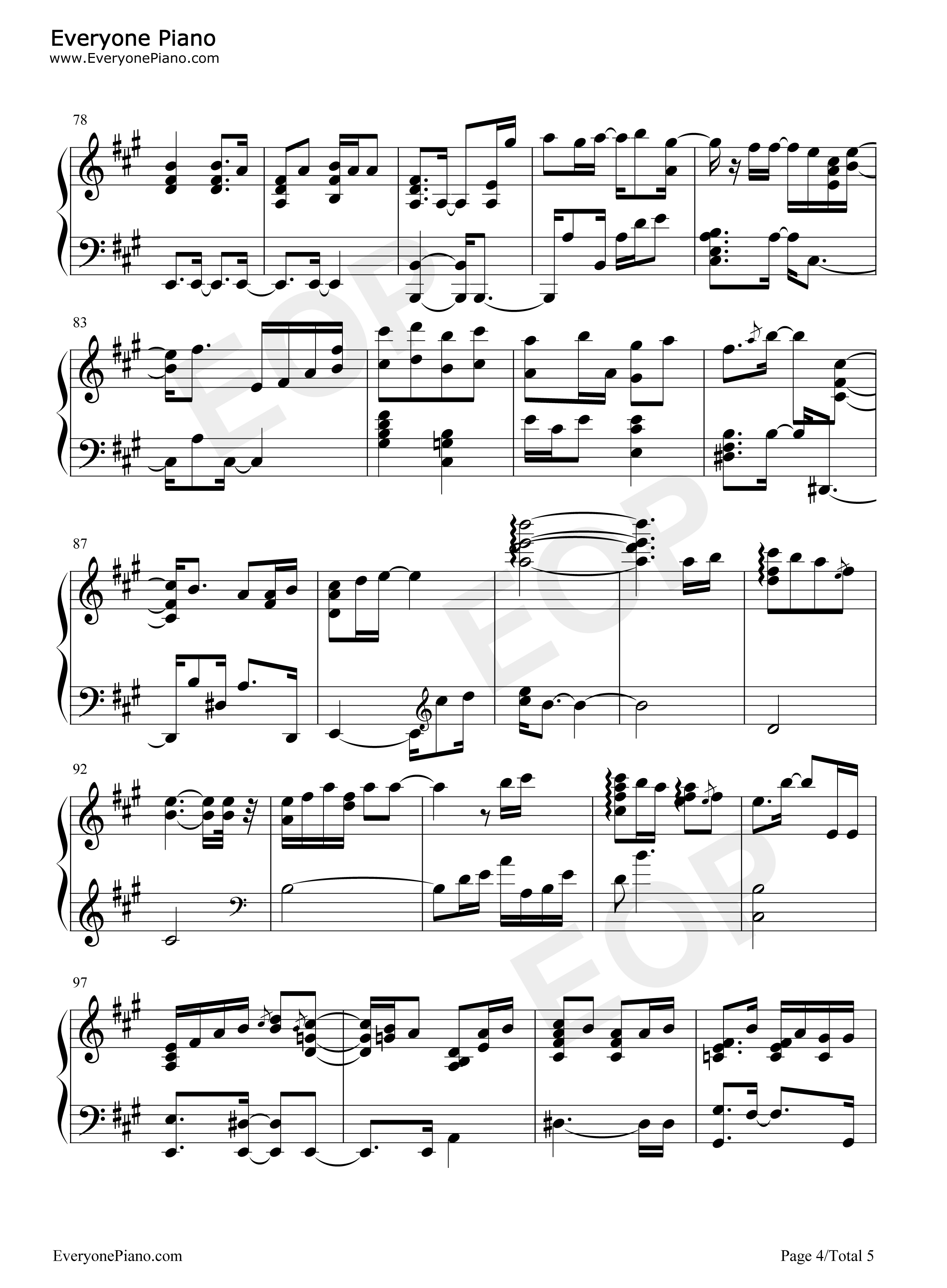 All_About_You钢琴谱_太妍