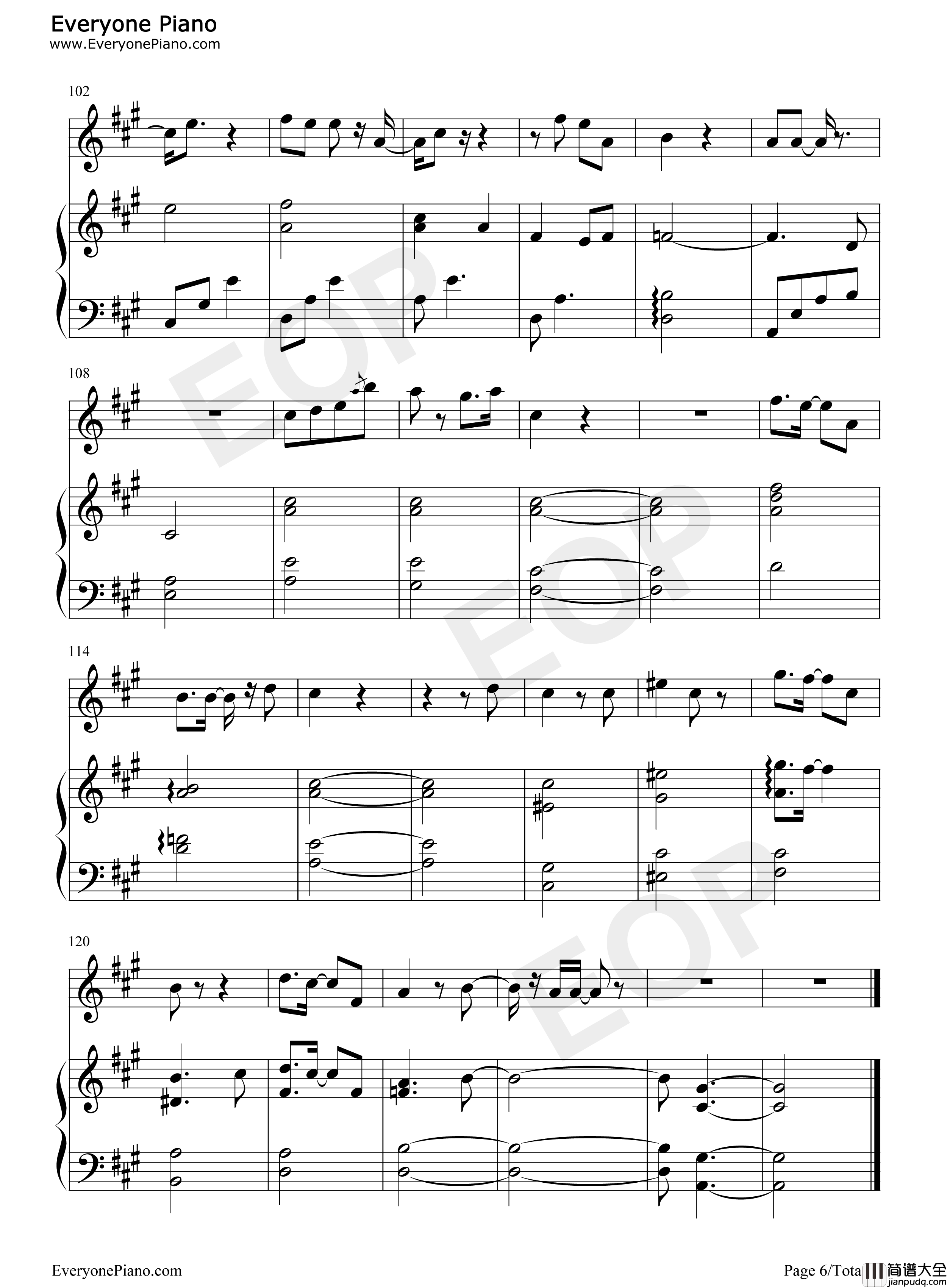 Can_You_See_My_Heart钢琴谱_Heize