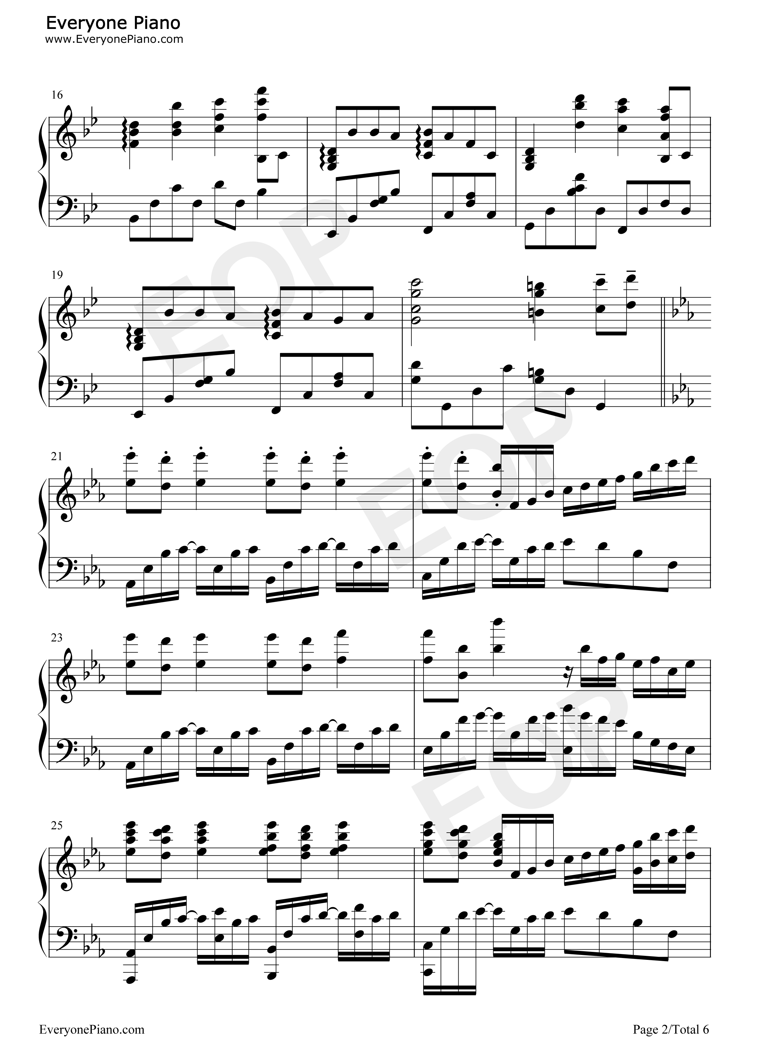 千秋钢琴谱_周志华