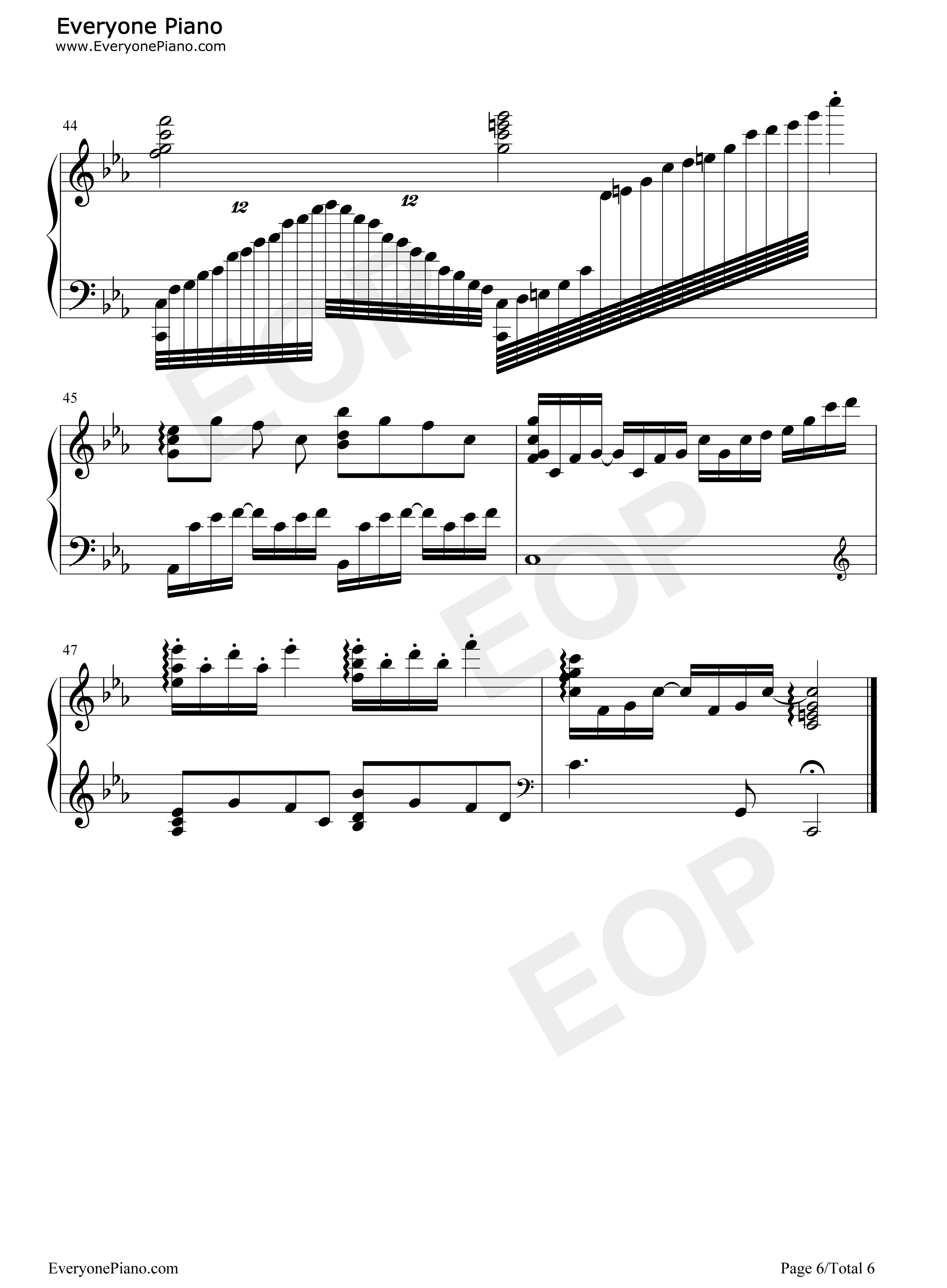 千秋钢琴谱_周志华