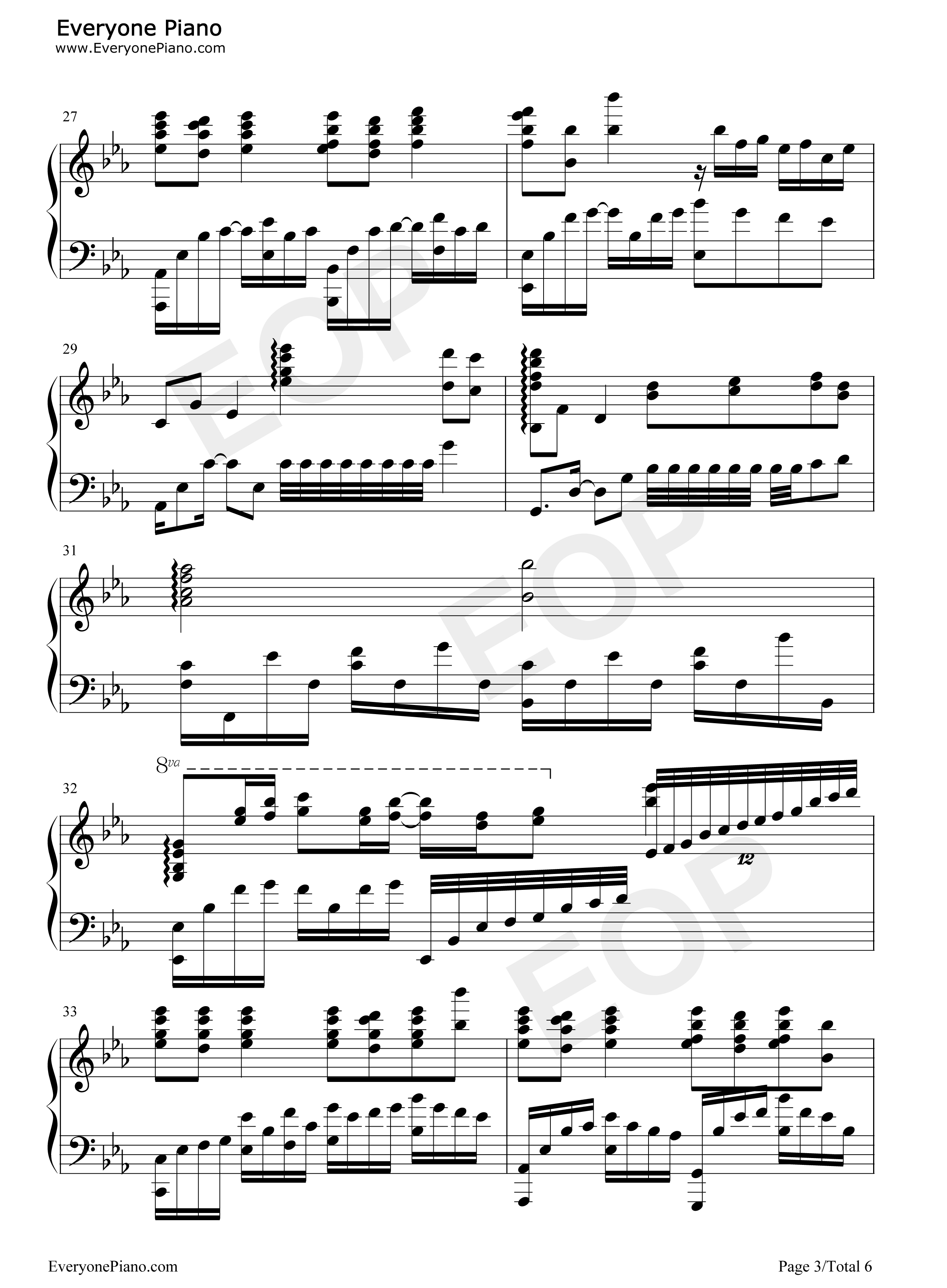 千秋钢琴谱_周志华