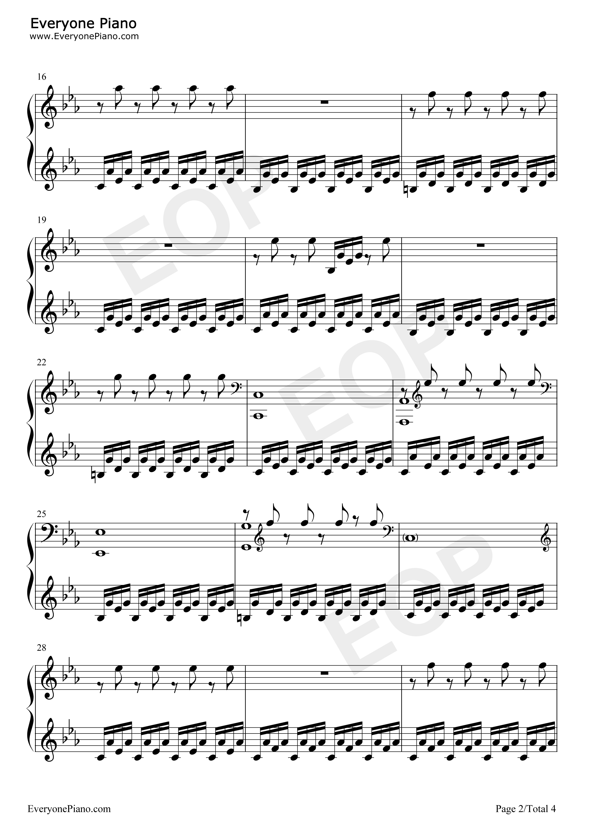 The_Twins钢琴谱_Max_Richter