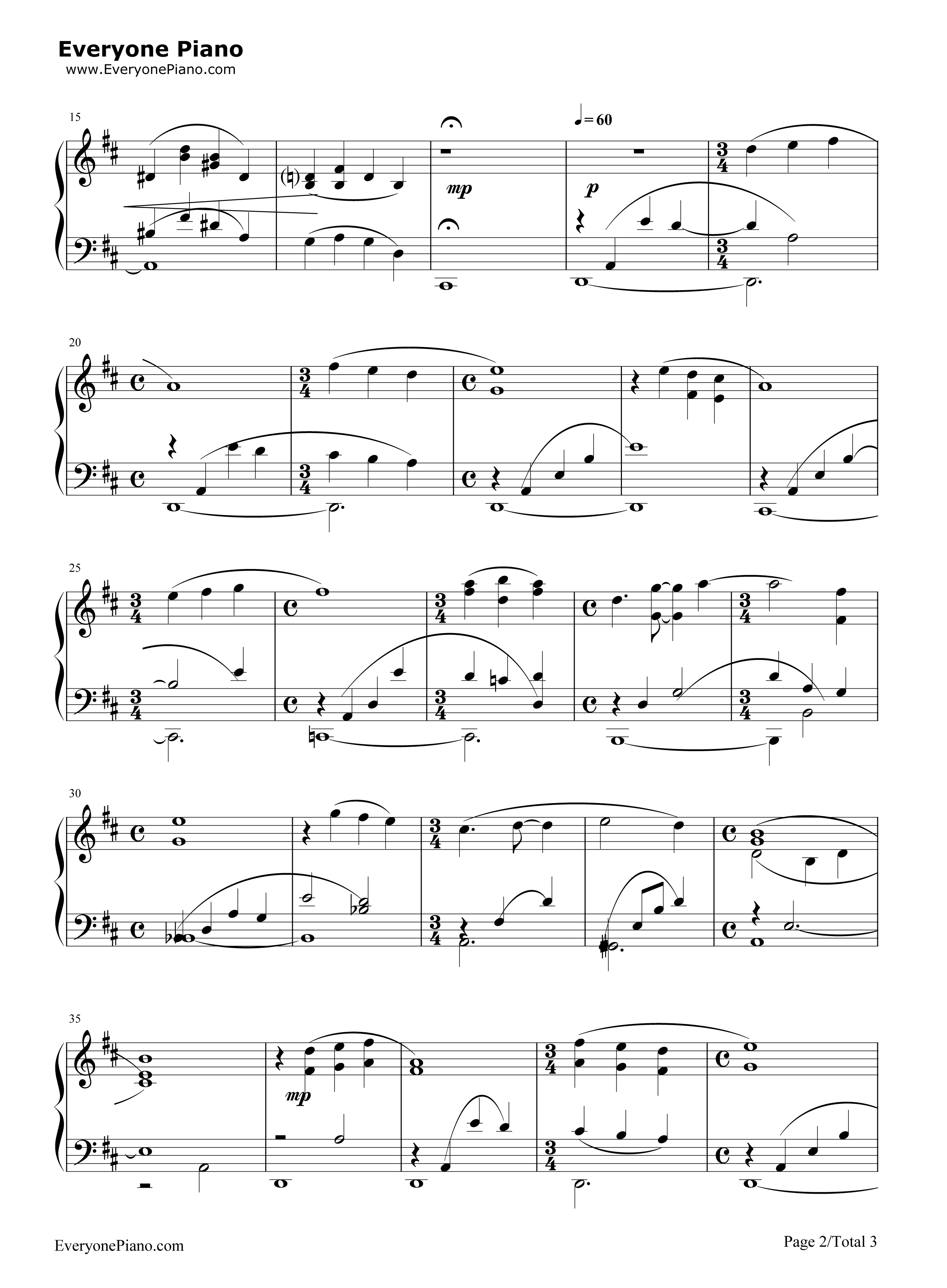 Playing_Love钢琴谱_埃尼奥·莫里康内