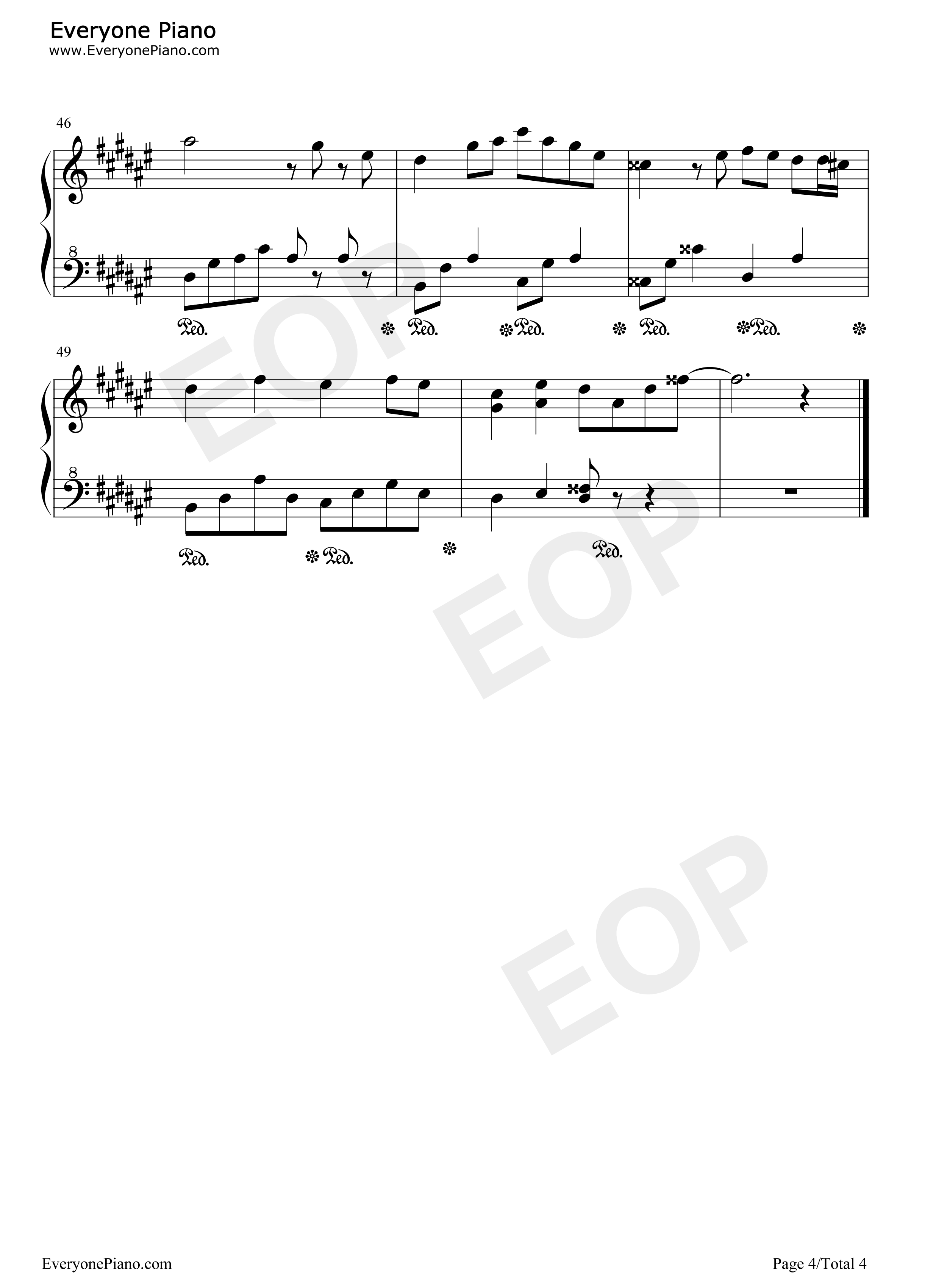 Dream_Meets钢琴谱_s_zero_pie