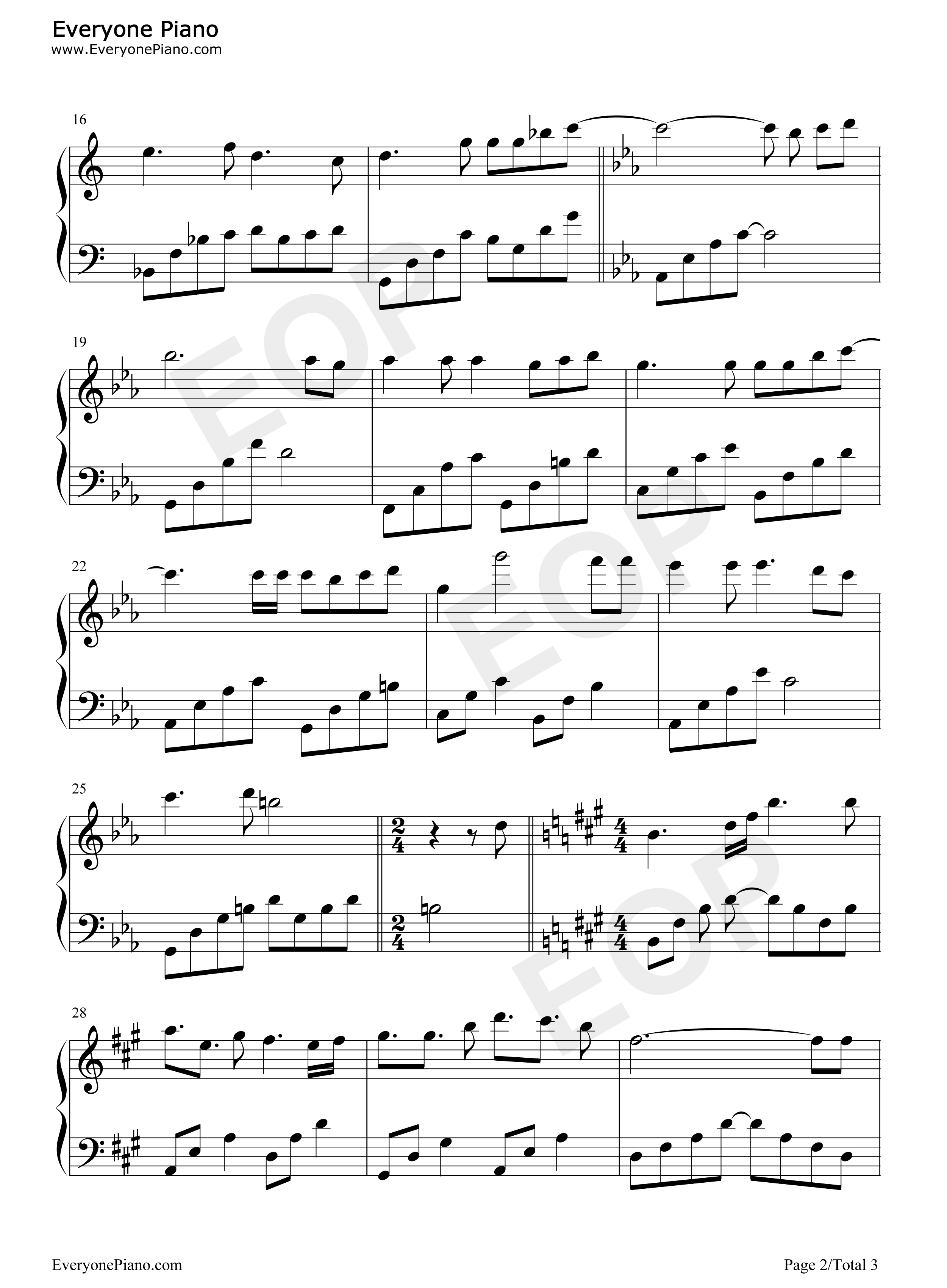 希望へ向う譚詩曲钢琴谱_Linked_Horizon