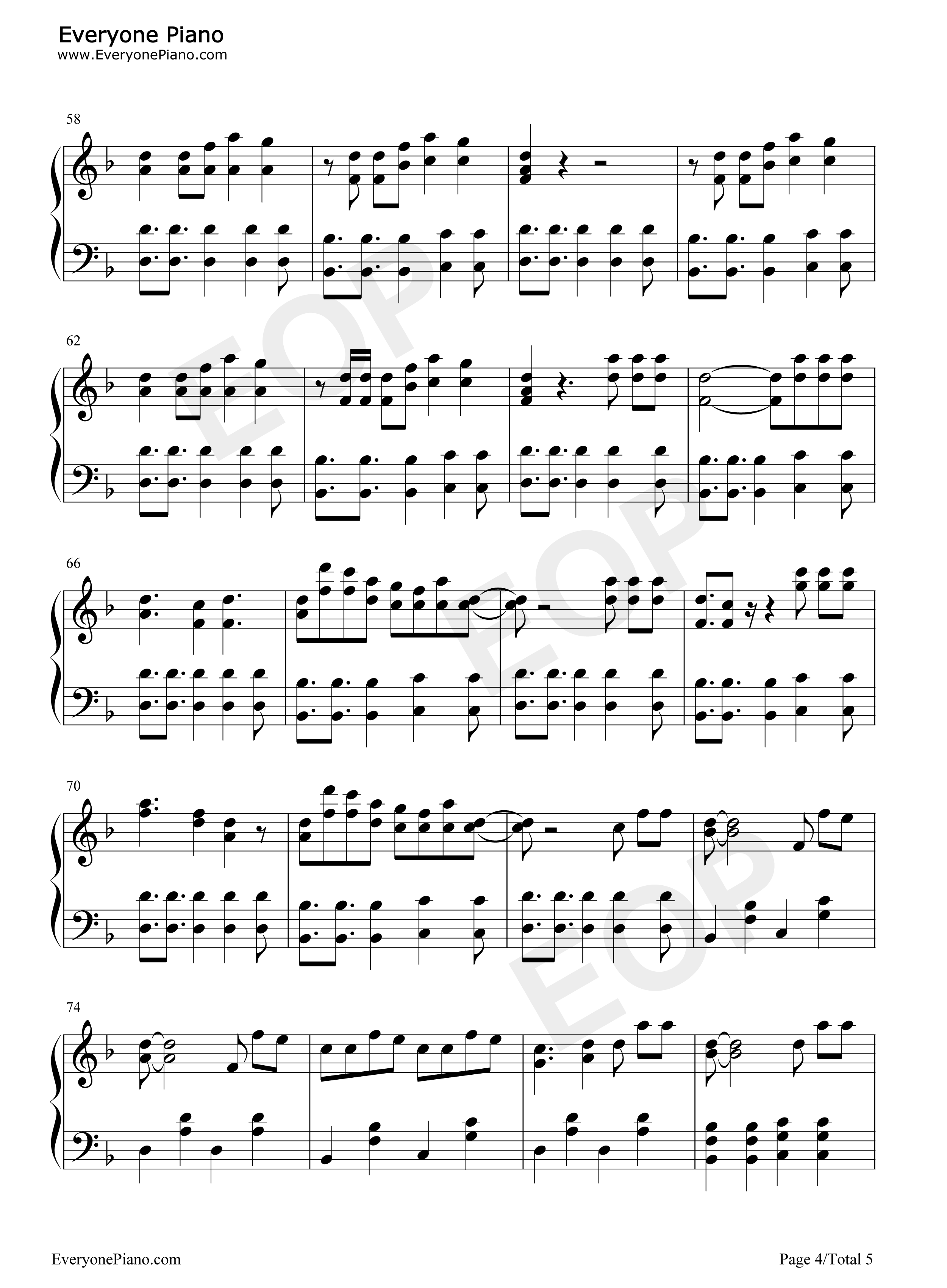 Energetic钢琴谱_Wanna_One