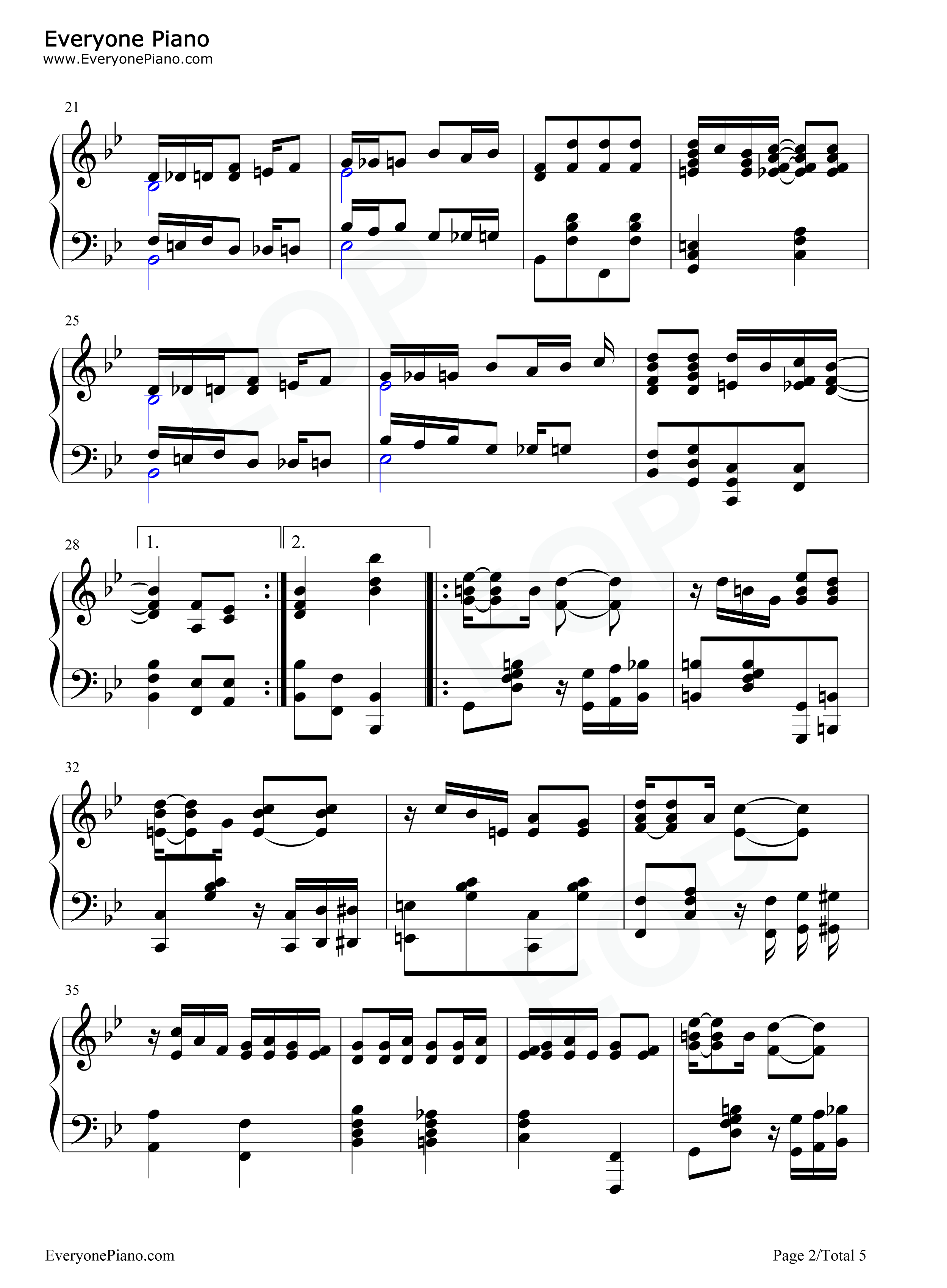 Lovers_Lane_Glide钢琴谱_Calvin_Woolsey