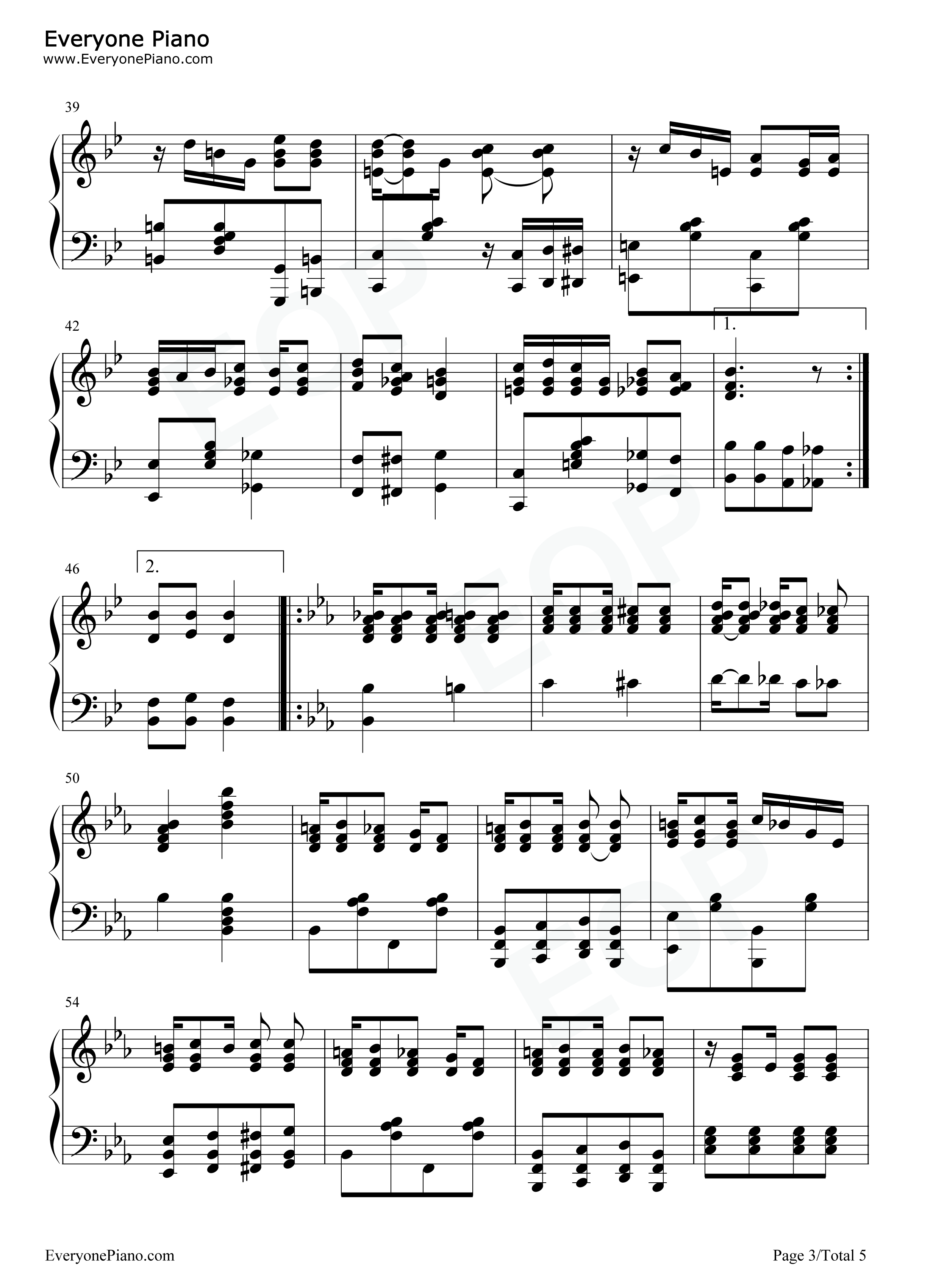 Lovers_Lane_Glide钢琴谱_Calvin_Woolsey