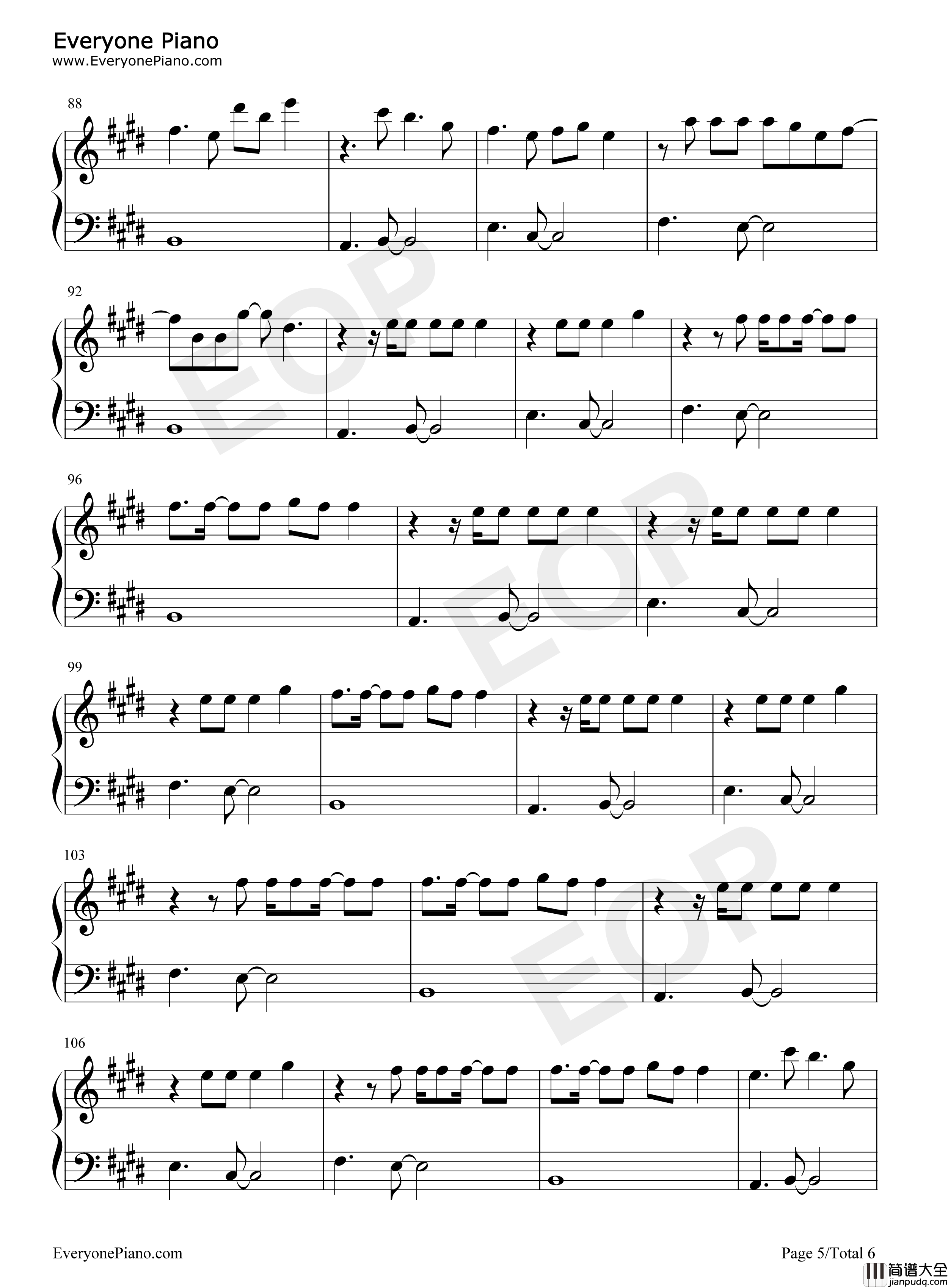 Used_to_Love钢琴谱_Martin_Garrix_Dean_Lewis