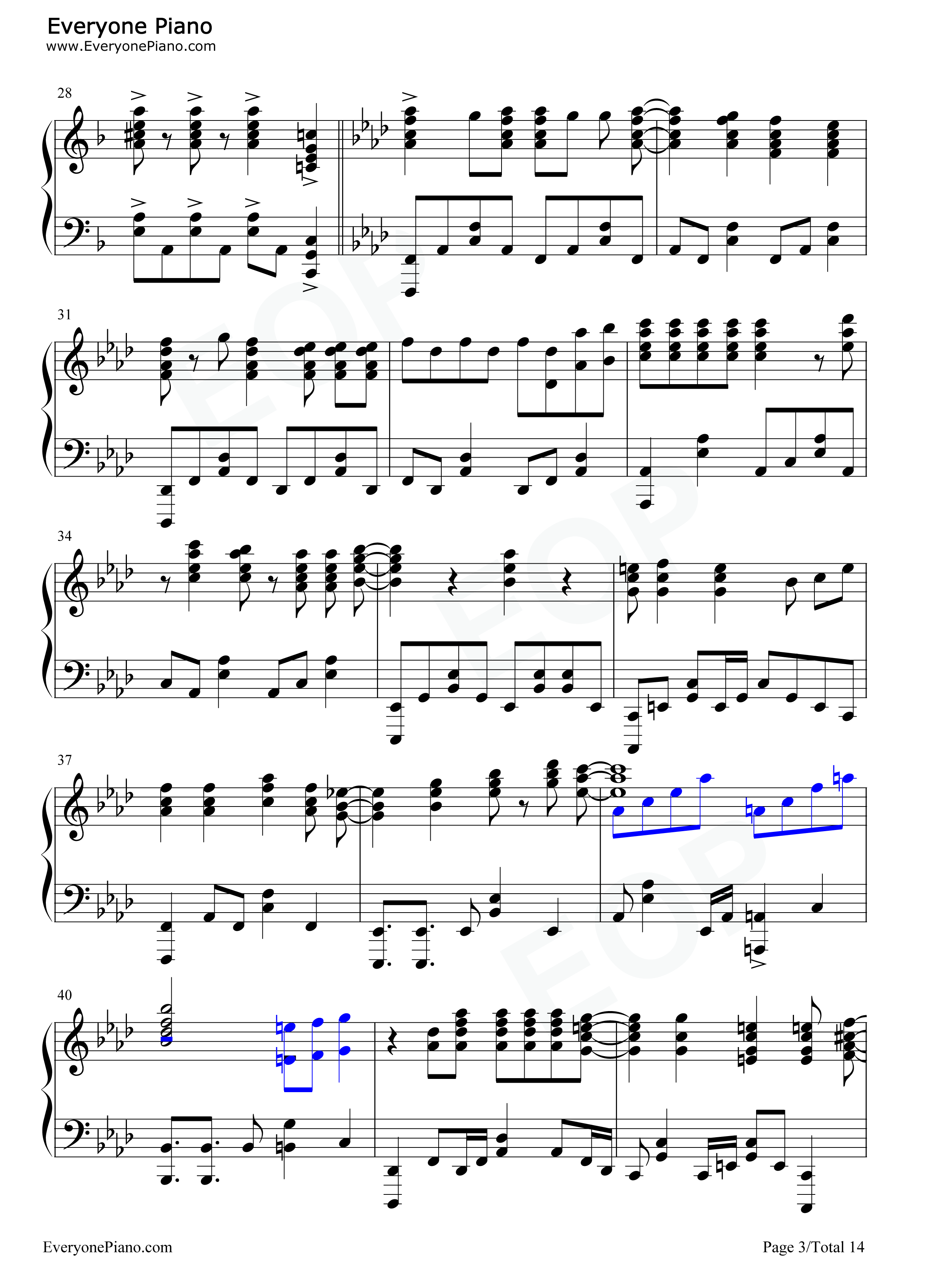 graphite_diamond钢琴谱_May'n