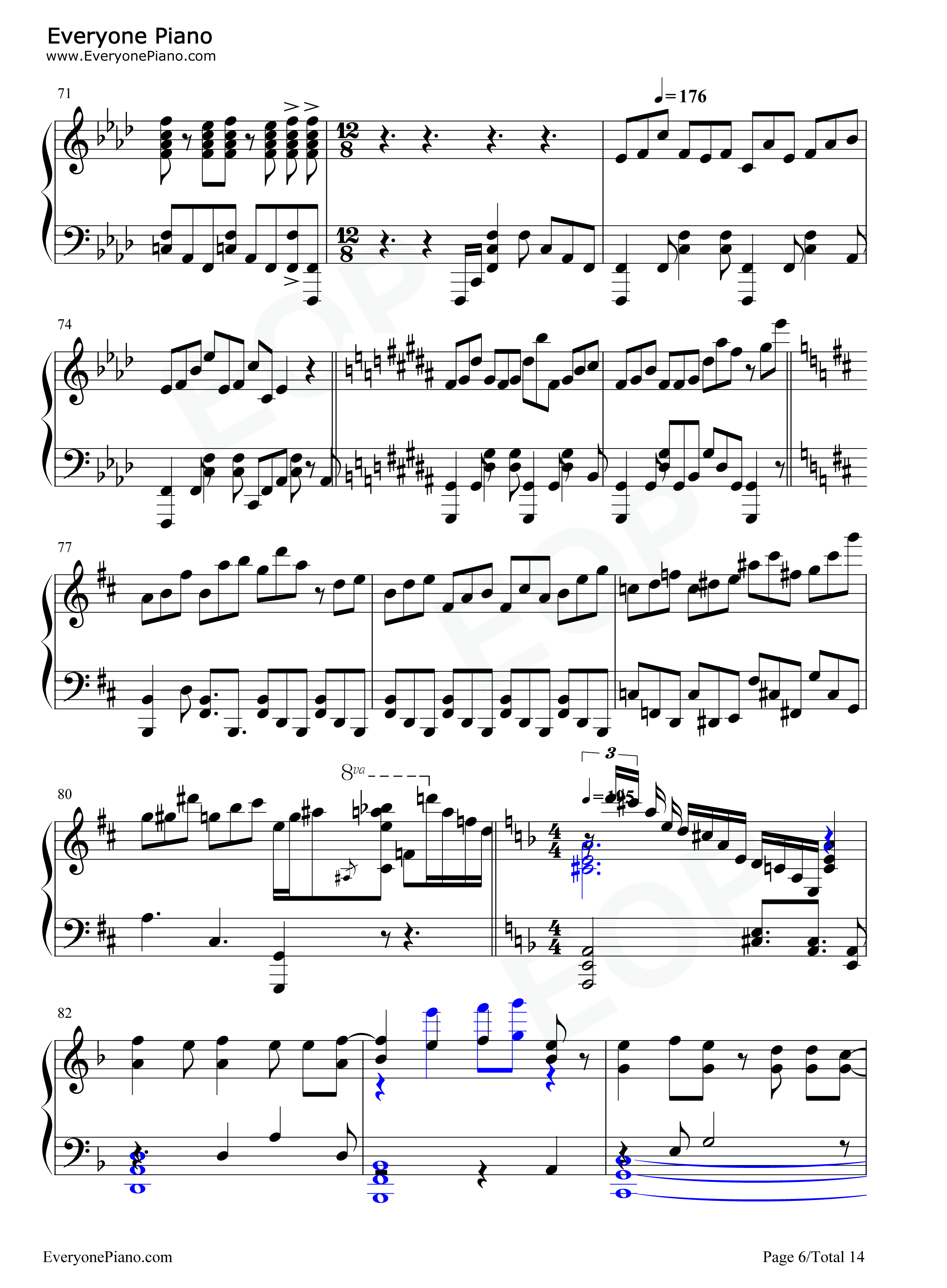 graphite_diamond钢琴谱_May'n