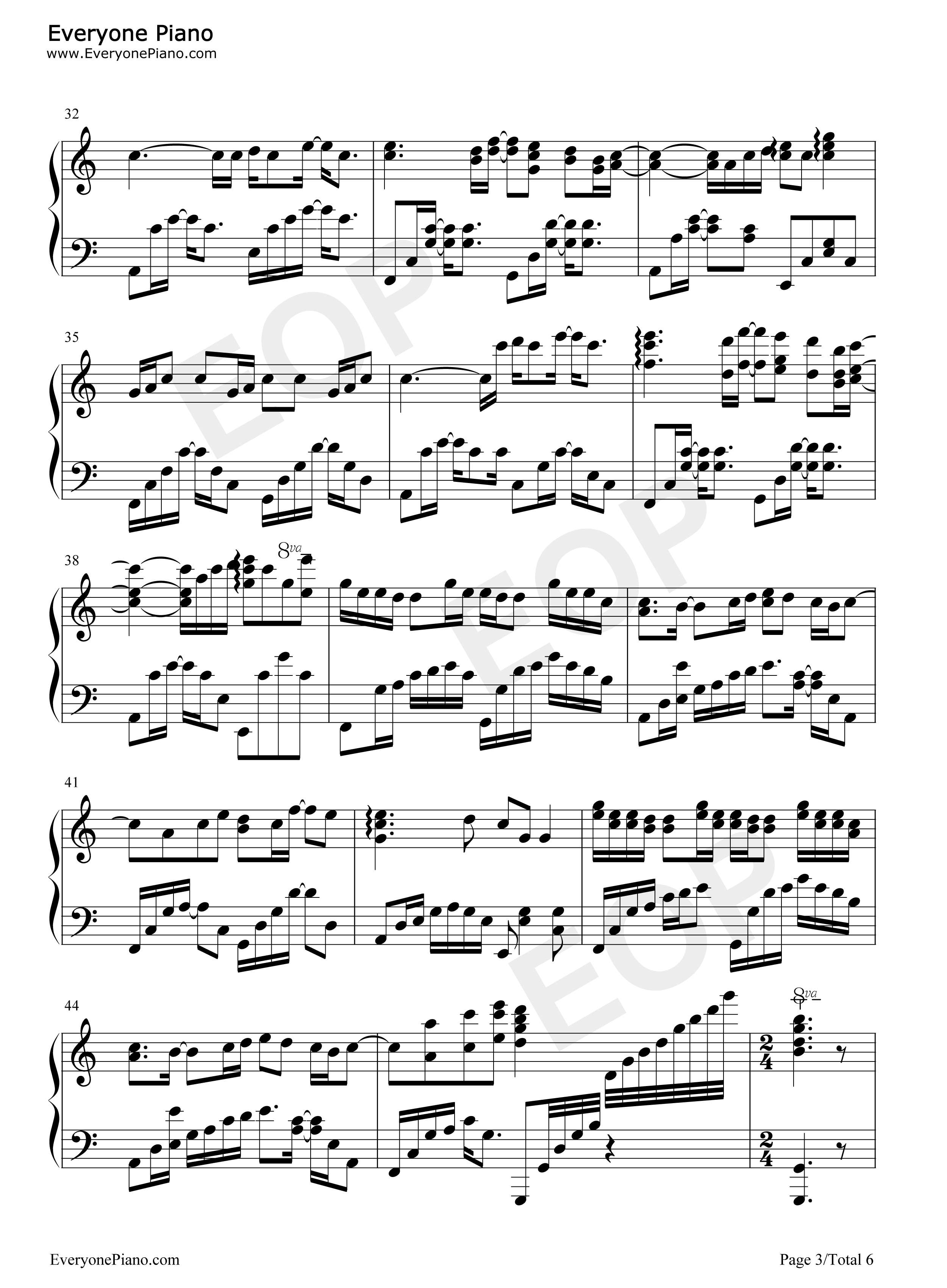 好想爱这个世界啊钢琴谱_华晨宇