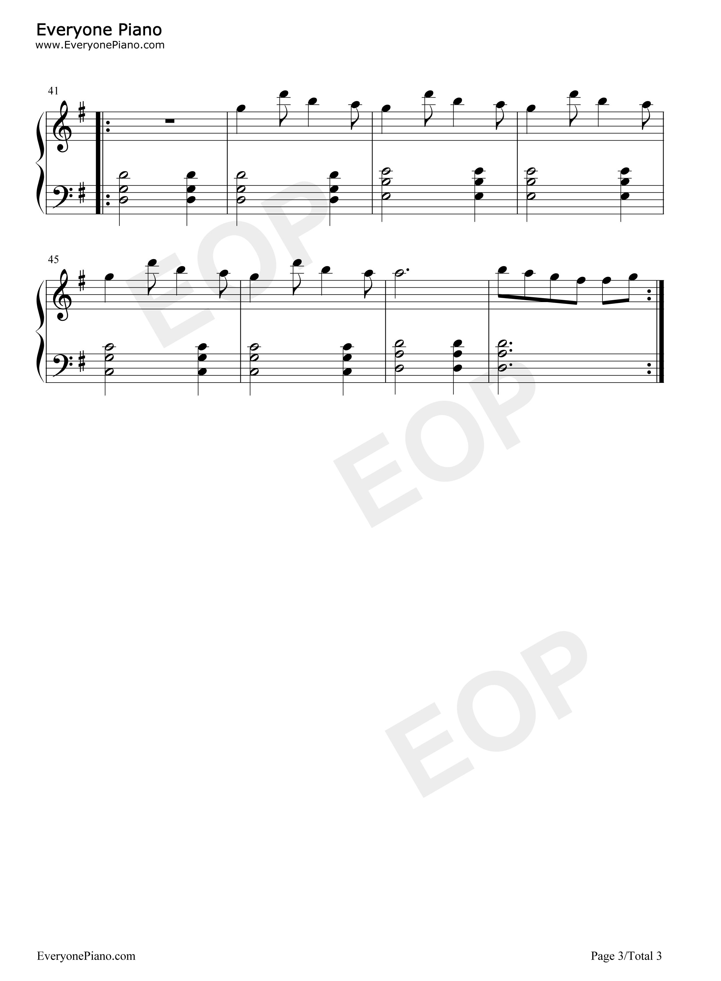 Winter_Bear钢琴谱_金泰亨