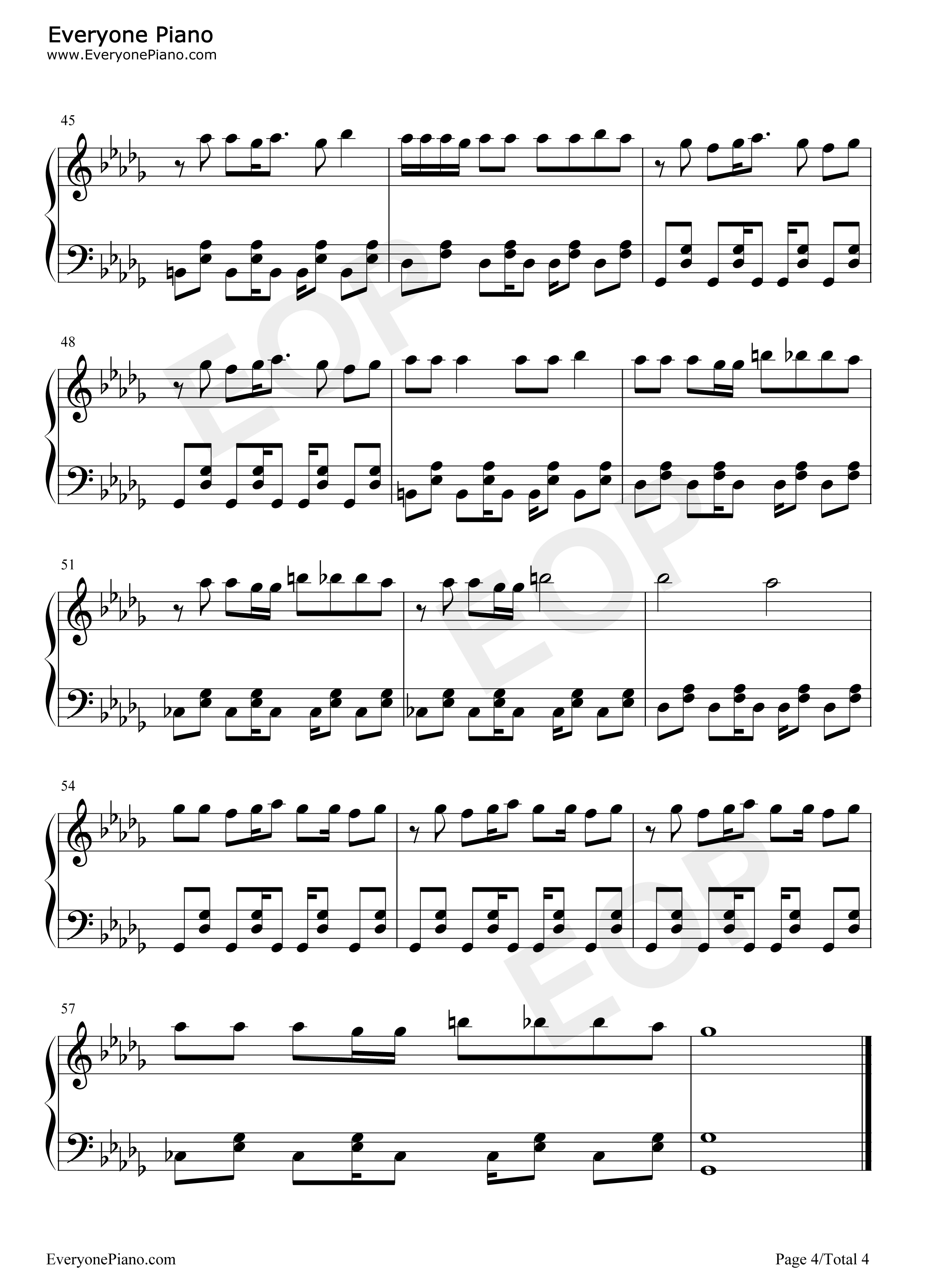 Christmas_the_Whole_Year_Round钢琴谱_Sabrina_Carpenter