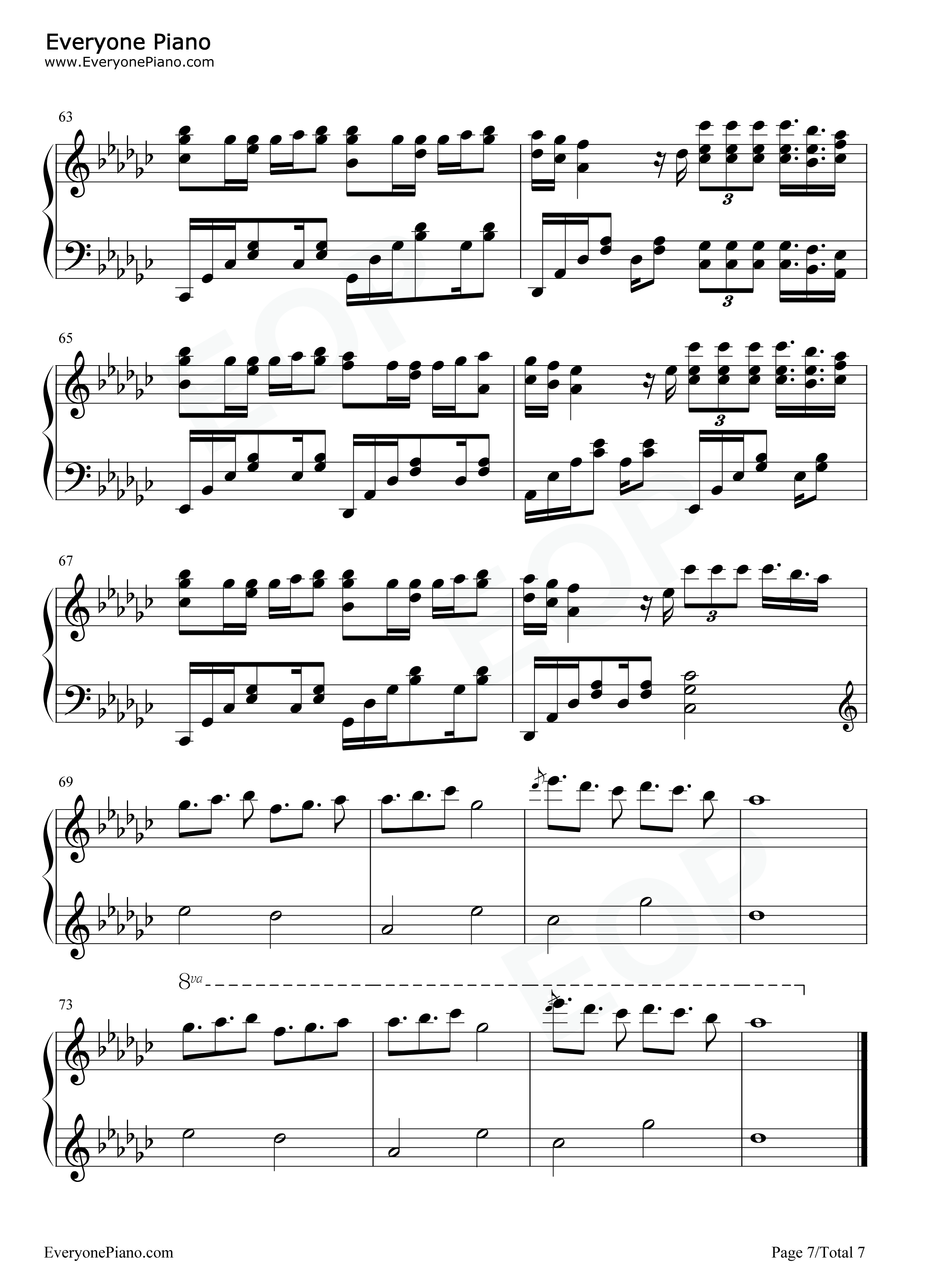 Alone_Pt_II钢琴谱_Alan_Walker_Ava_Max