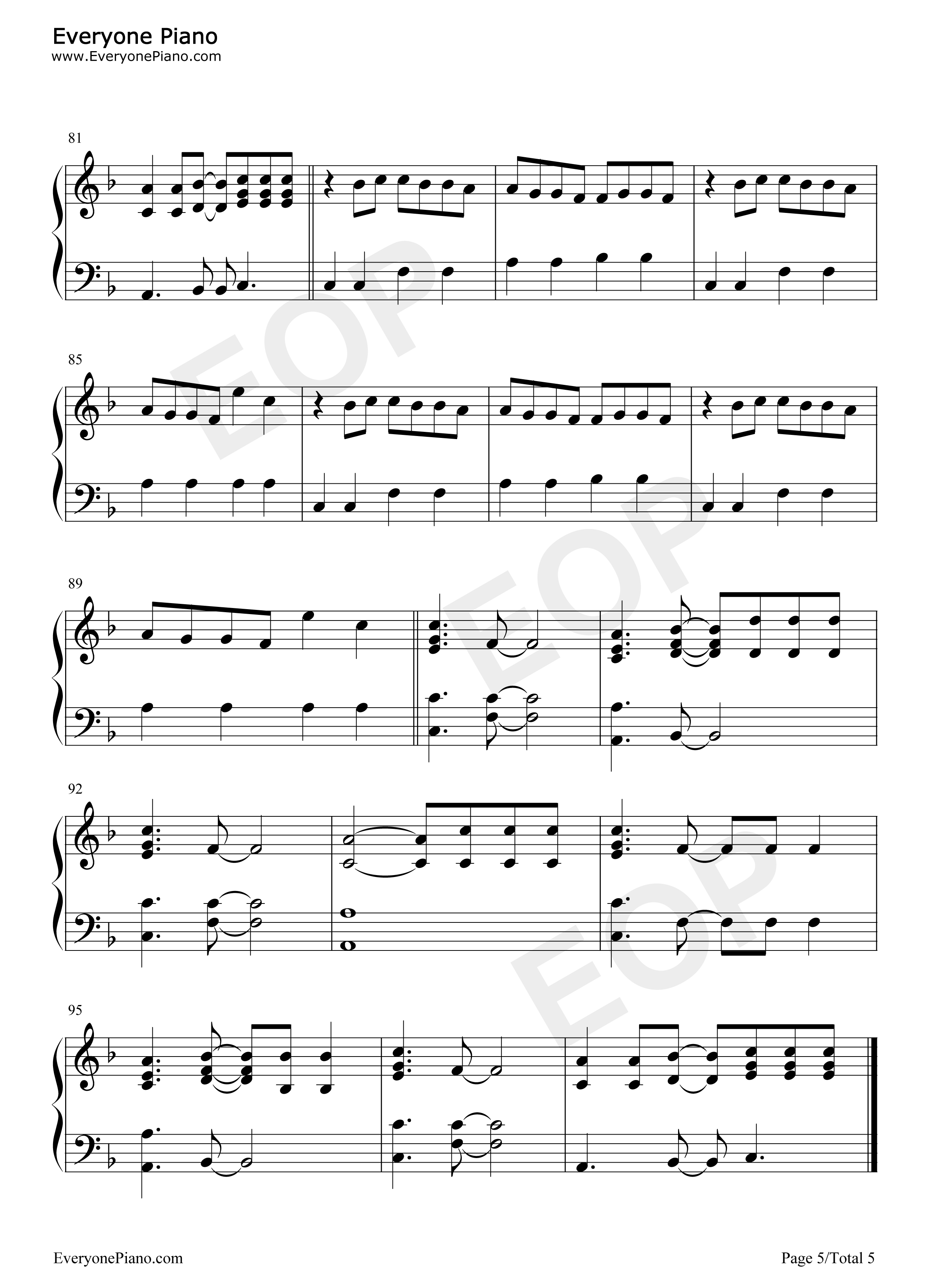 Treat_People_With_Kindness钢琴谱_Harry_Styles