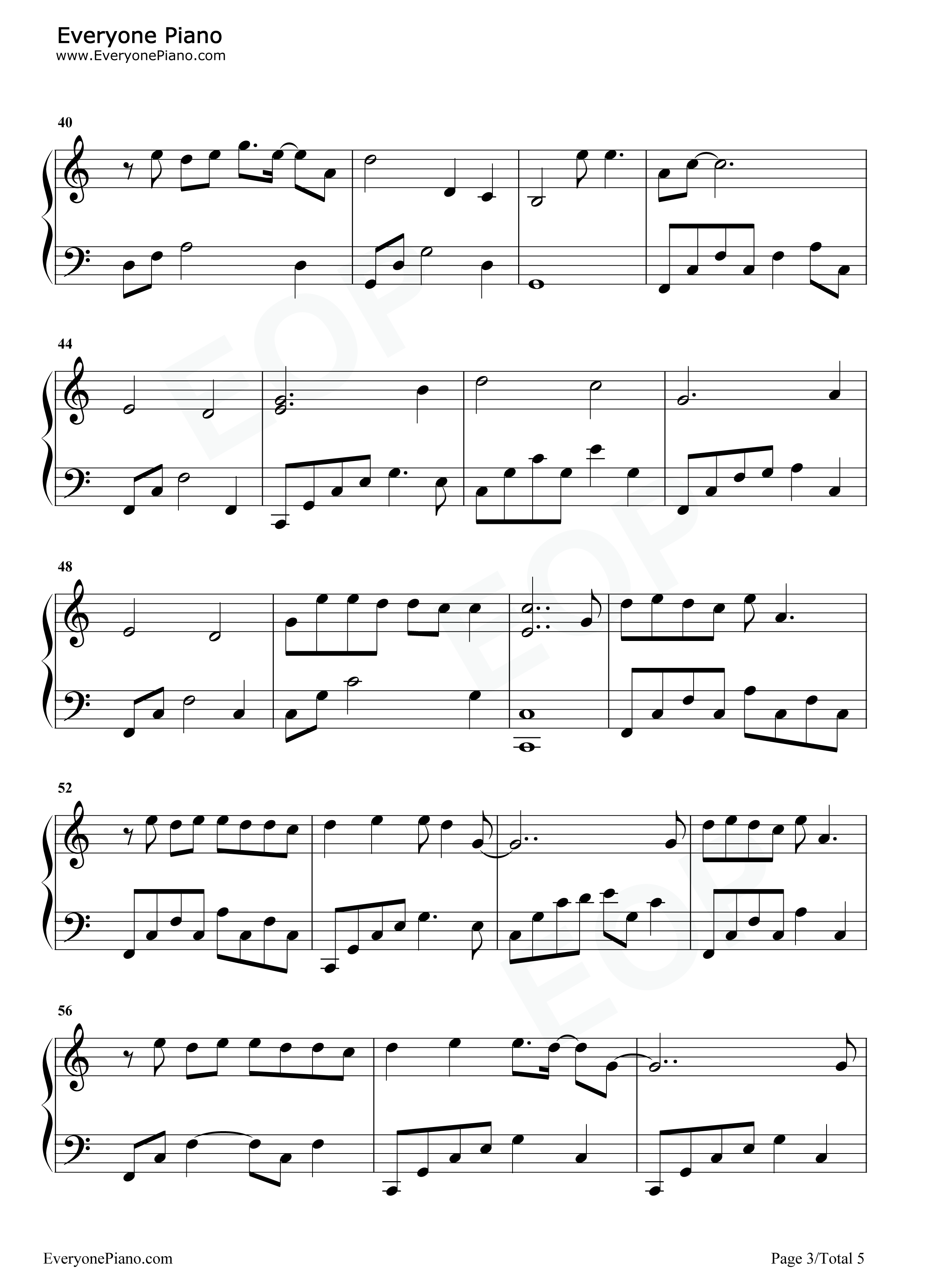 悬日钢琴谱_田馥甄