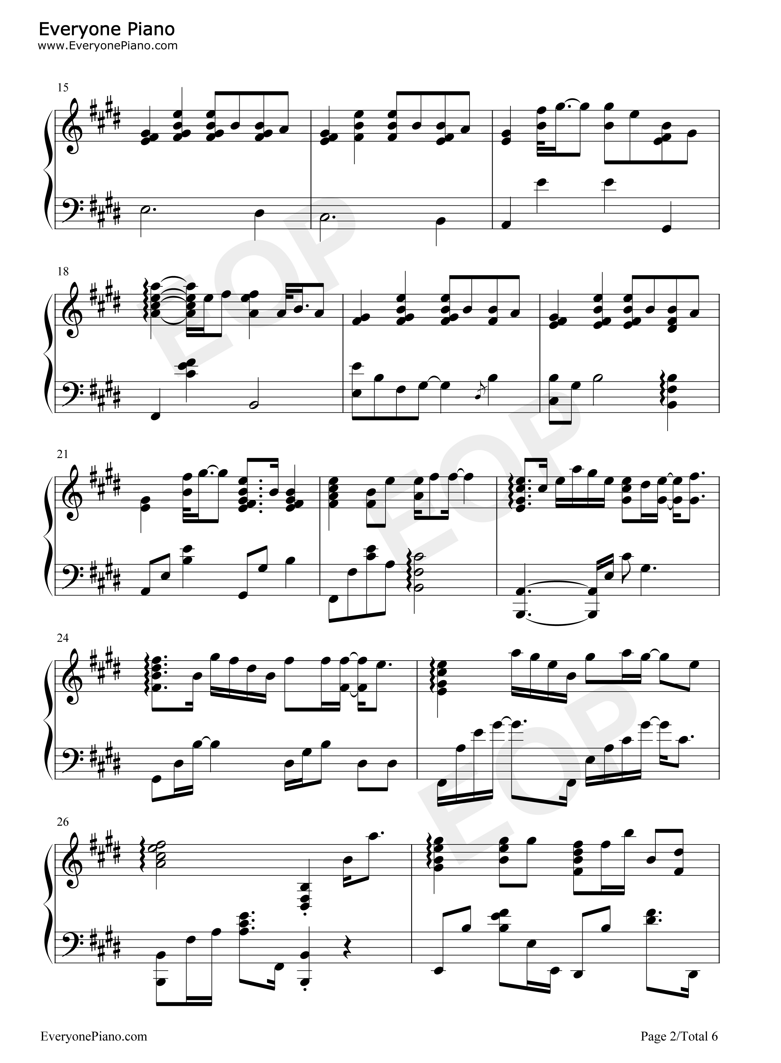 勇气钢琴谱_棉子