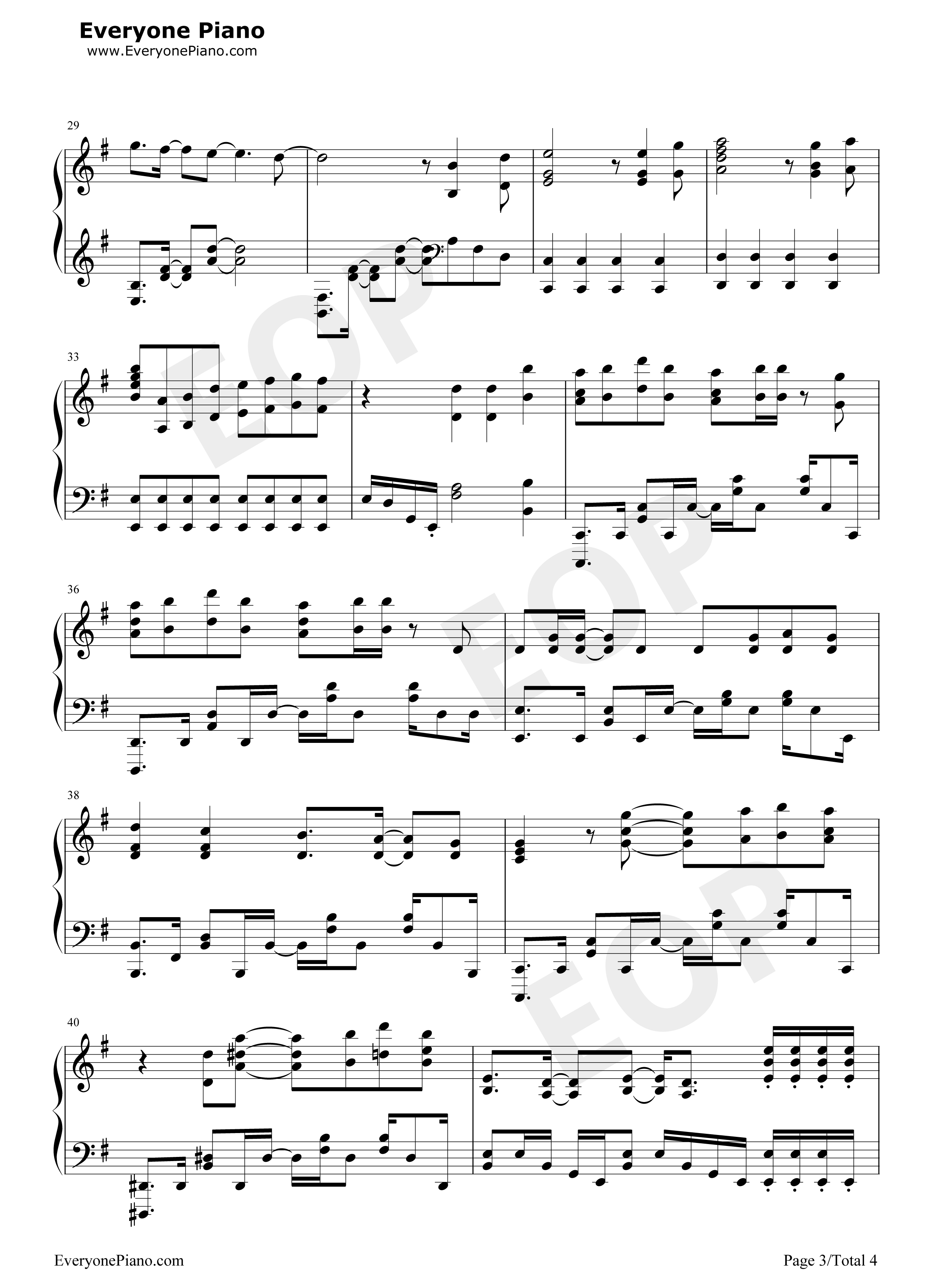 紅蓮華钢琴谱_LiSA