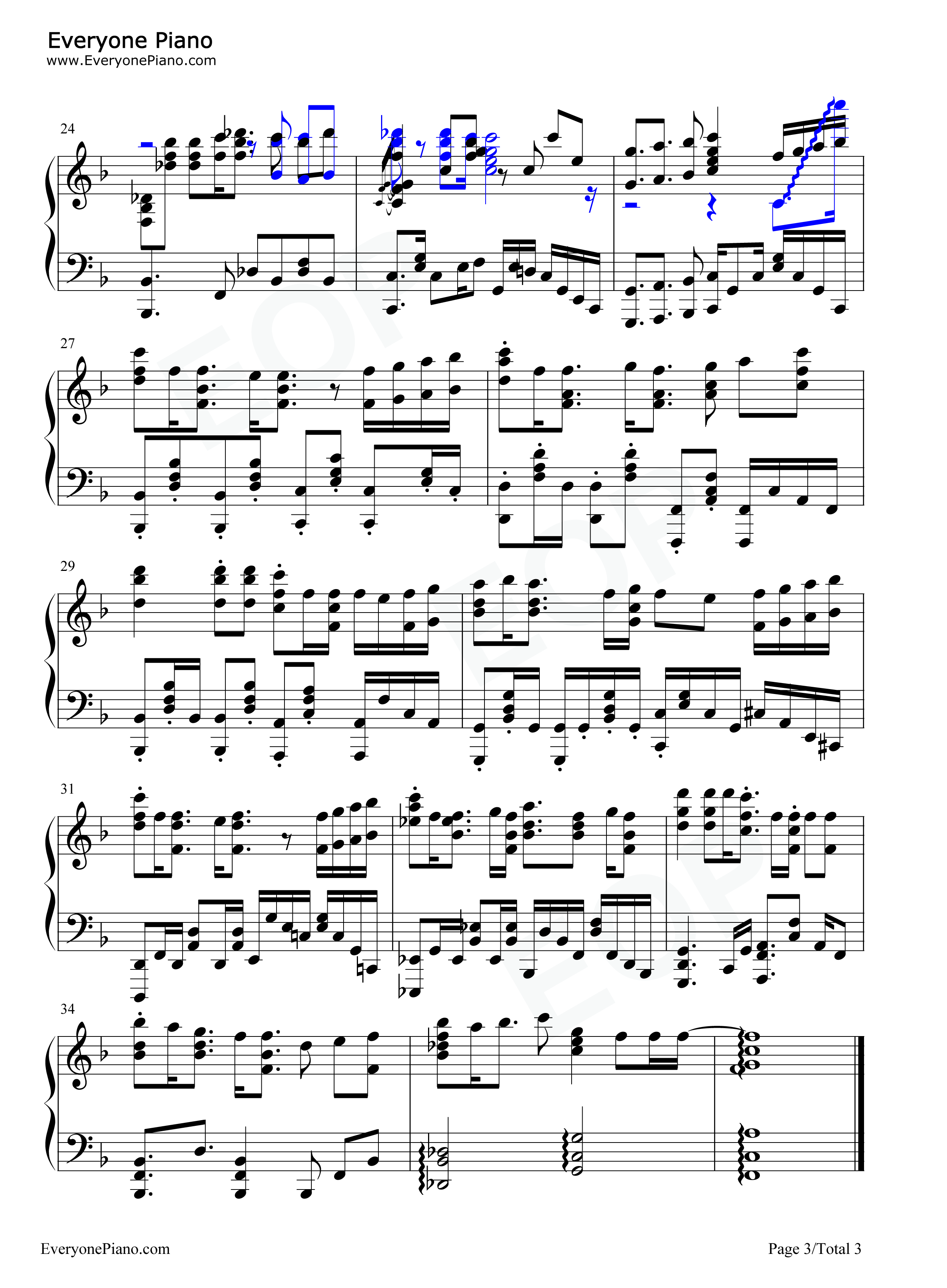 歩いていこう钢琴谱_东山奈央