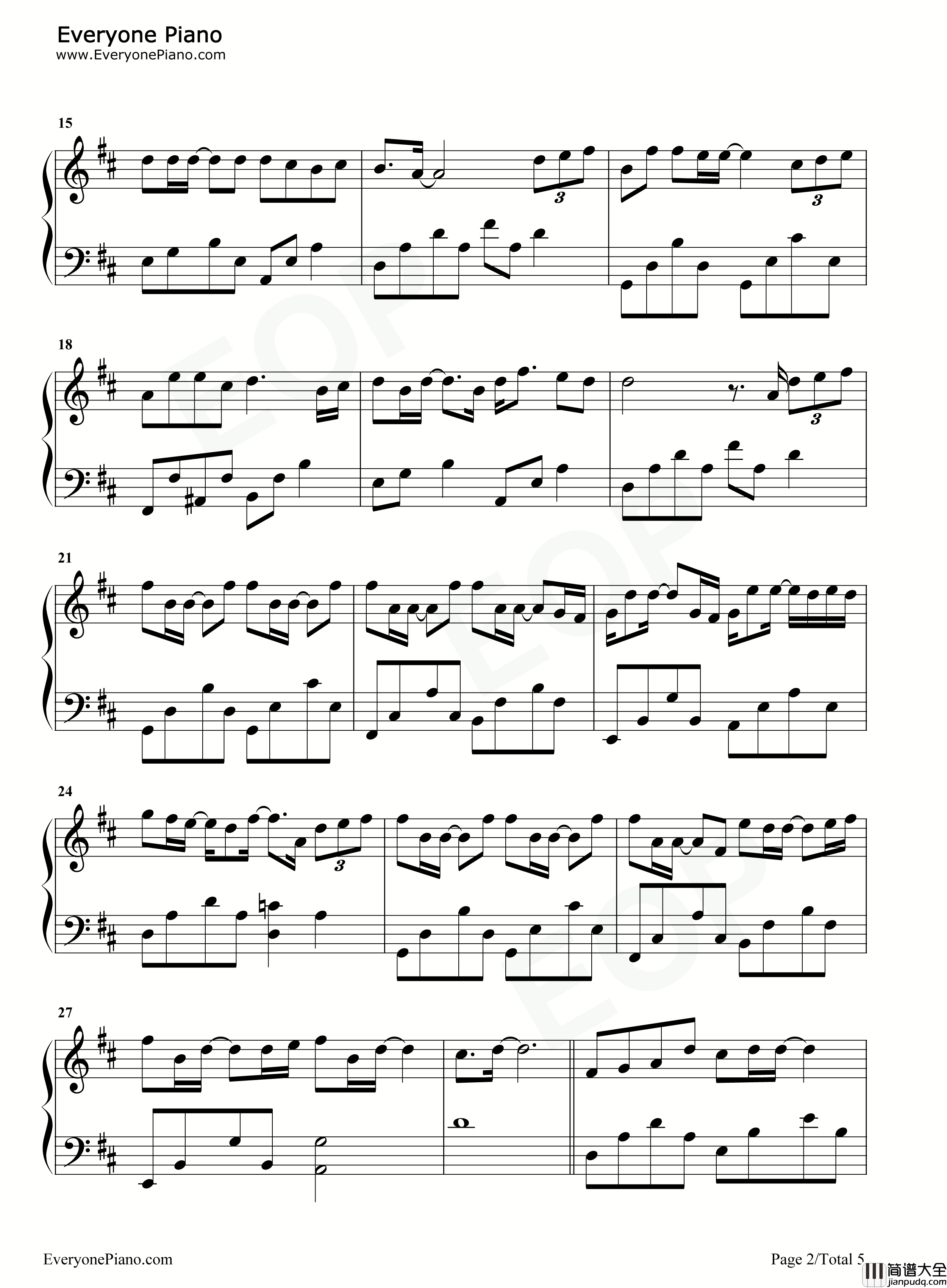 忽而今夏钢琴谱_汪苏泷