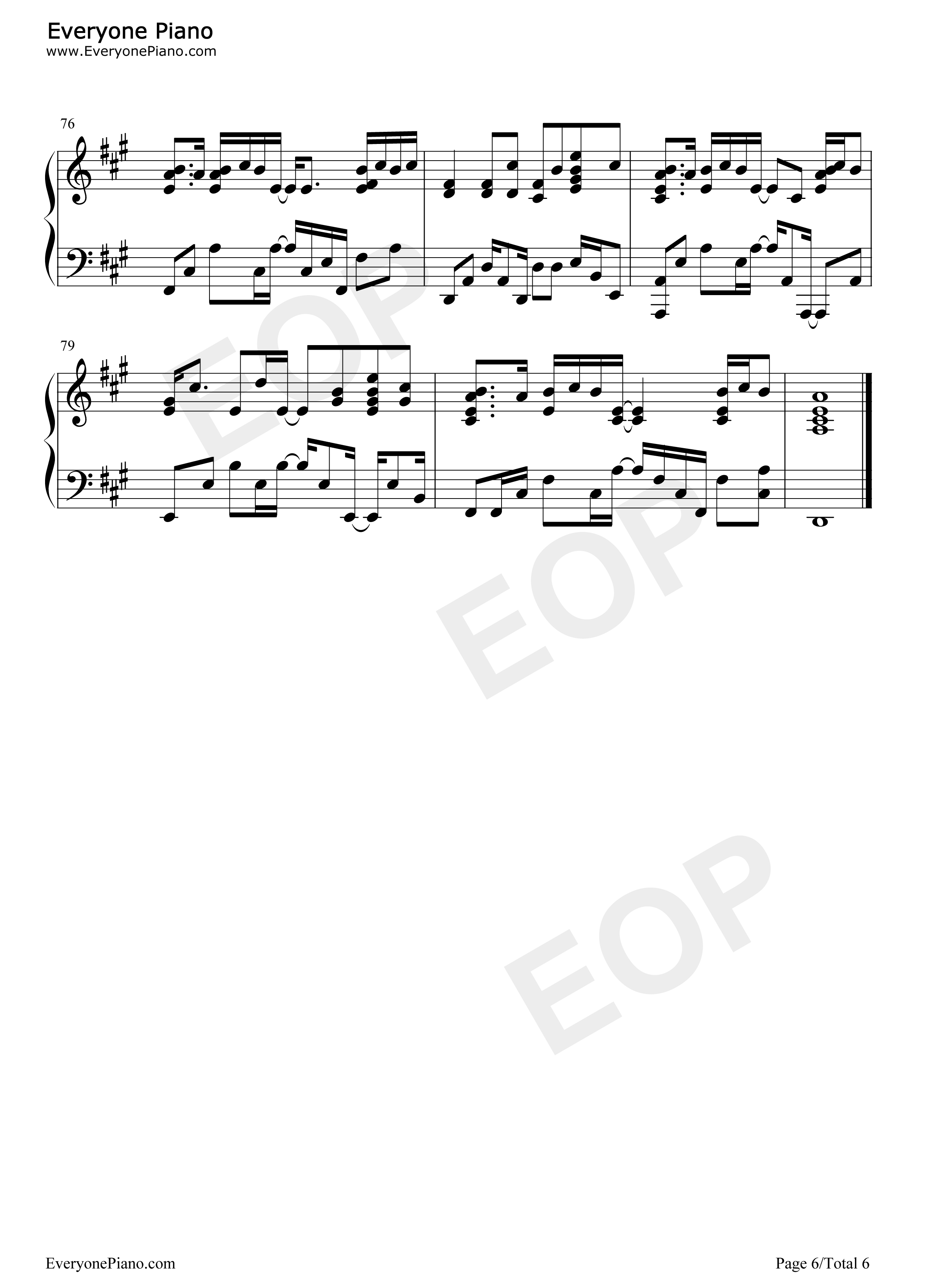 骂醒我钢琴谱_周汤豪