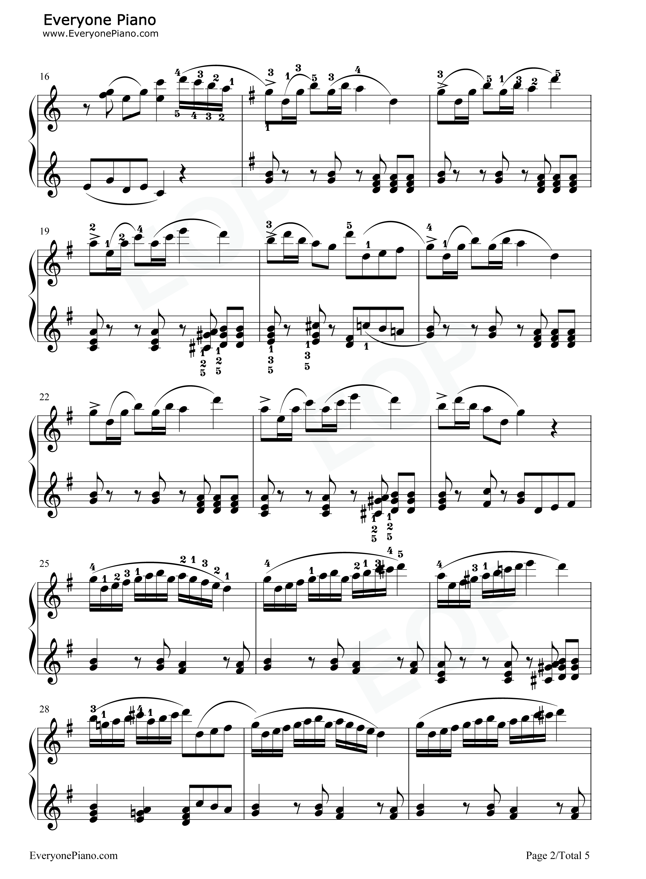 共产儿童团歌变奏曲钢琴谱_张棣昌