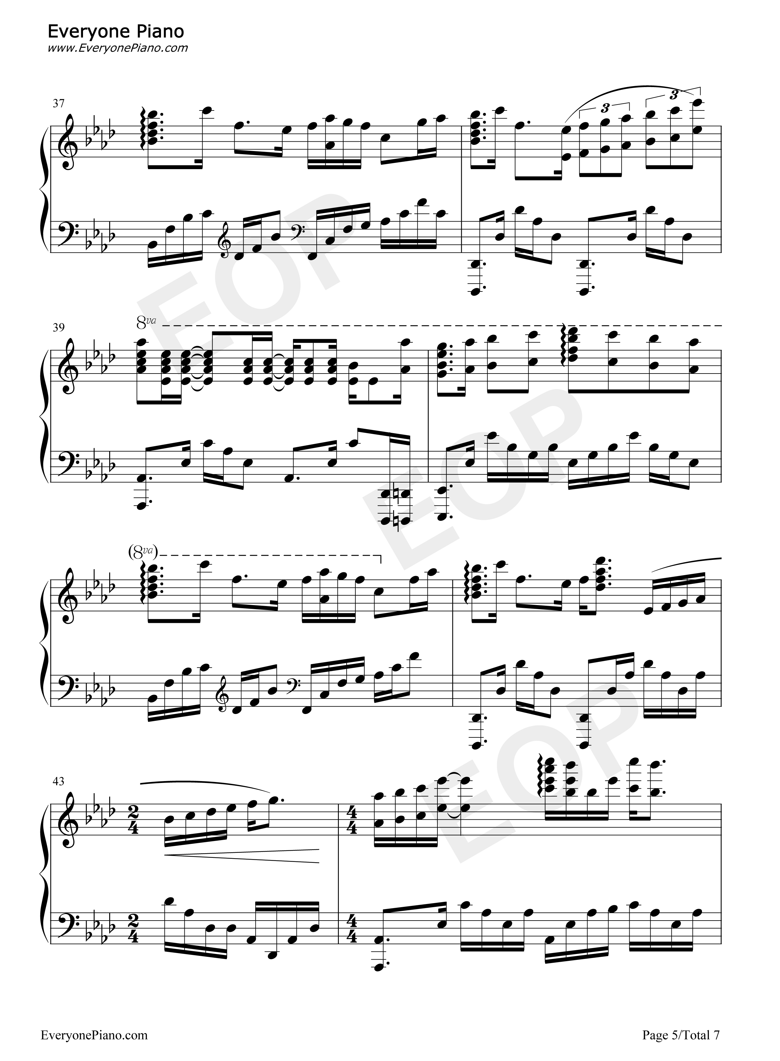 Never_Enough钢琴谱_Loren_Allred