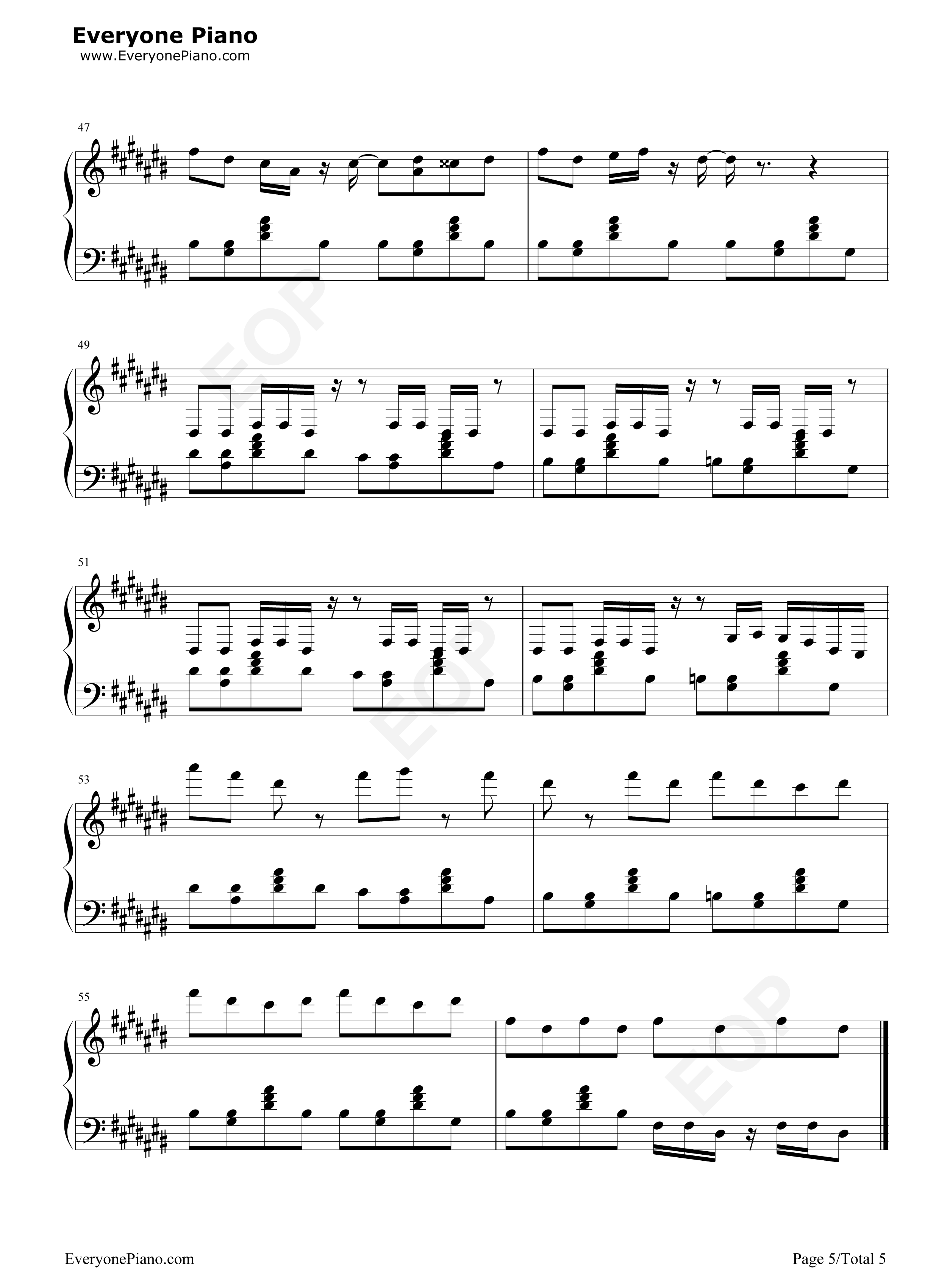 Castle_in_the_Sky钢琴谱_猎豹移动公司