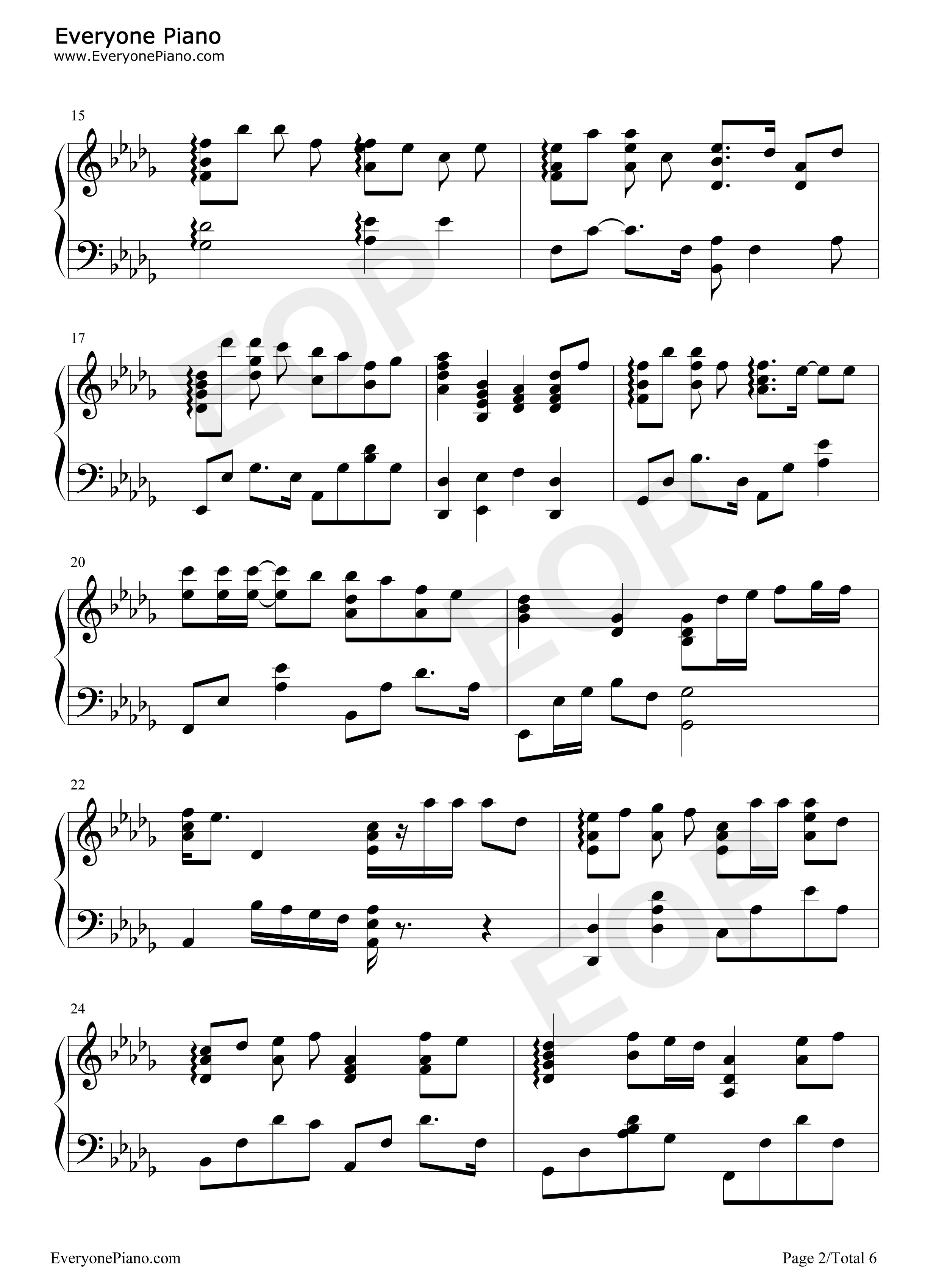 这就是爱吗钢琴谱_容祖儿