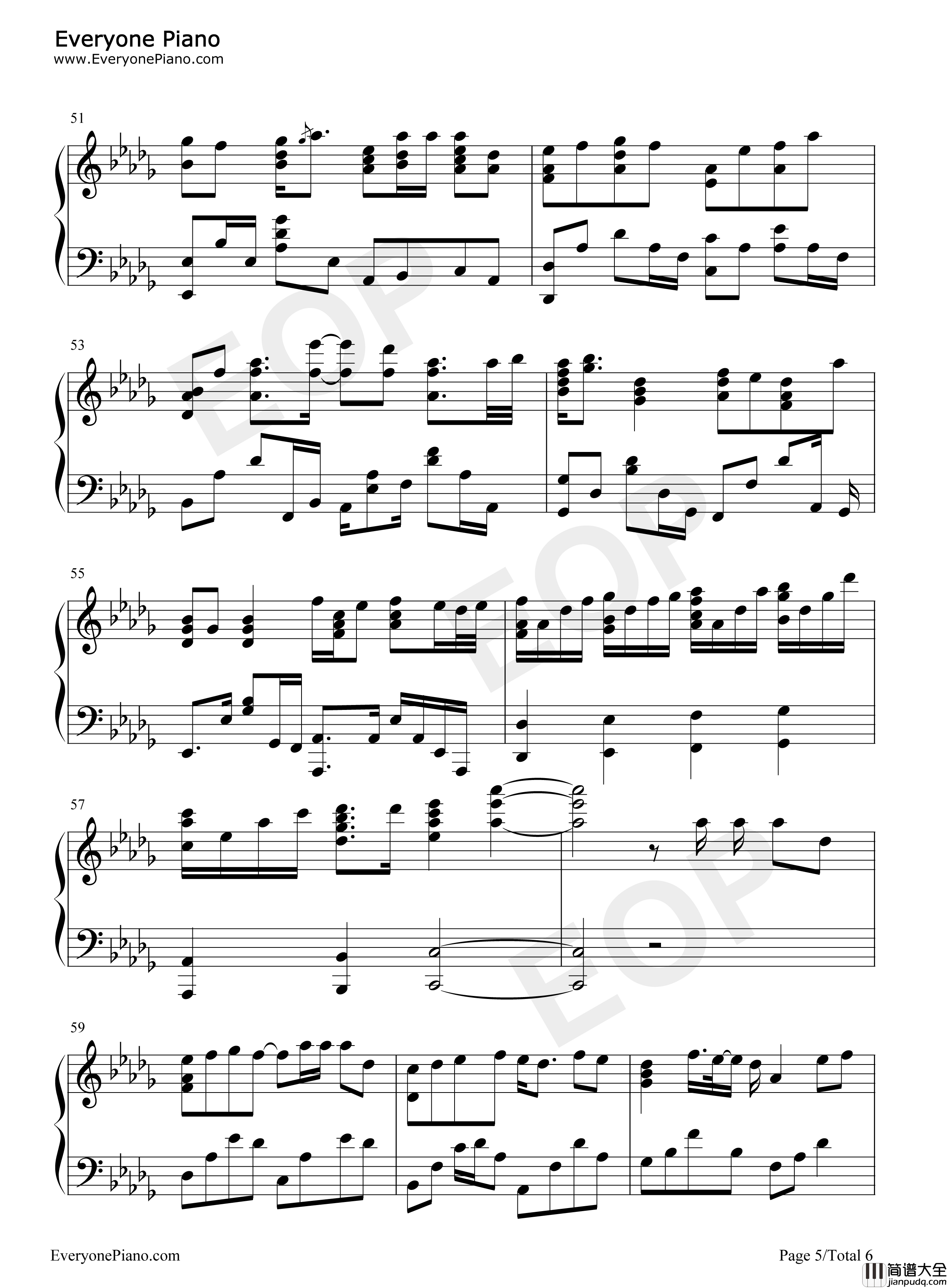 这就是爱吗钢琴谱_容祖儿