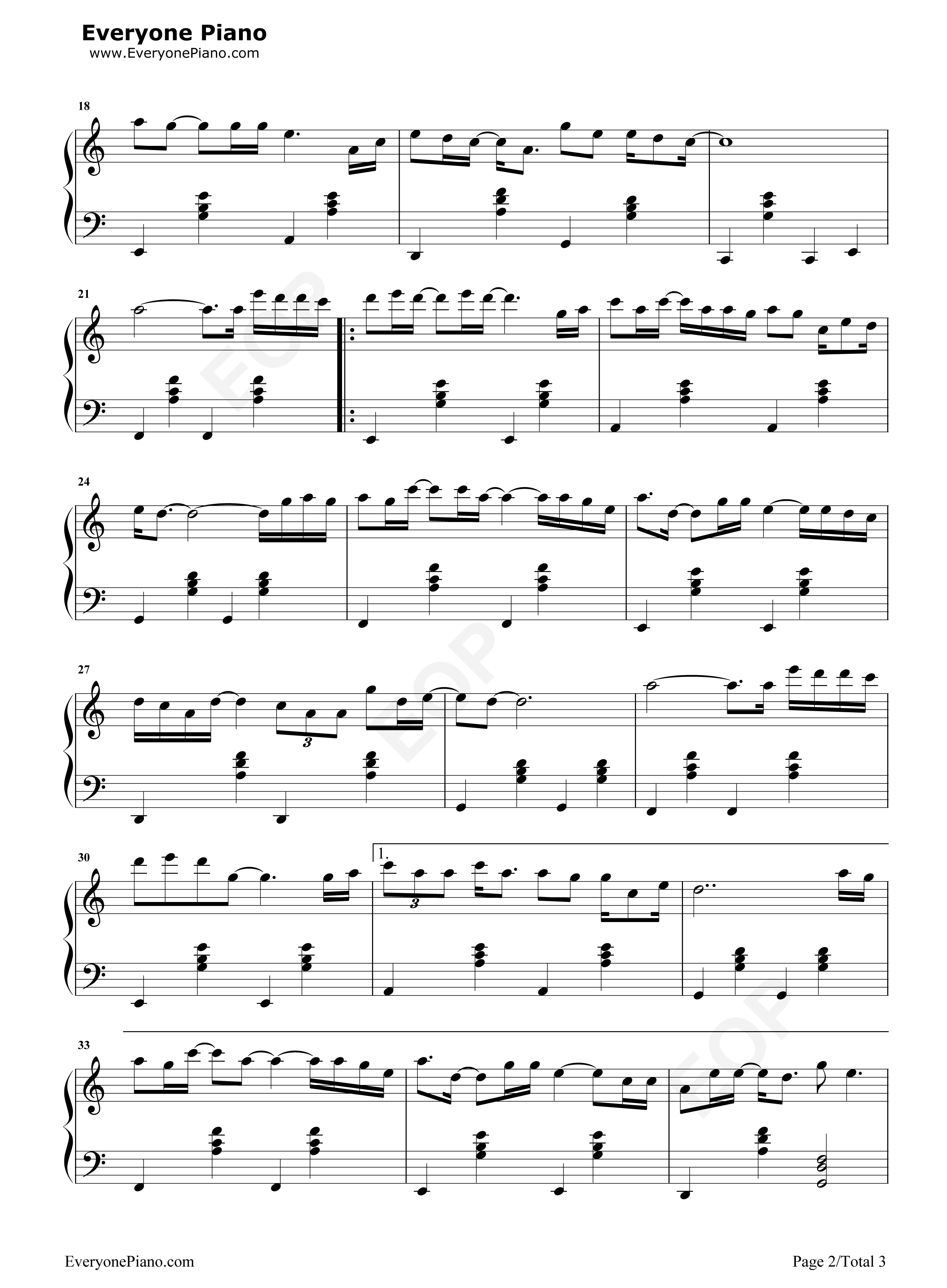 给妈咪钢琴谱_王一博