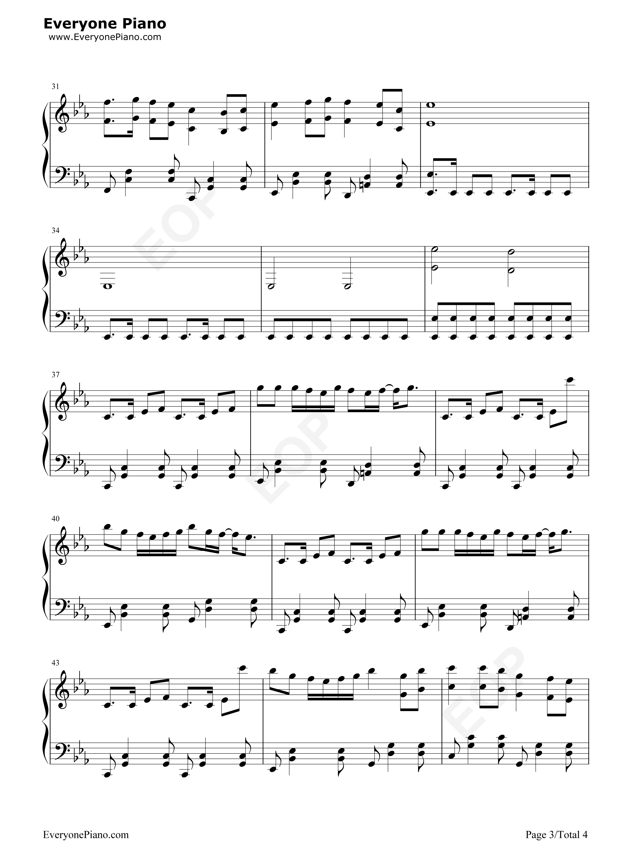 Monody钢琴谱_猎豹移动公司