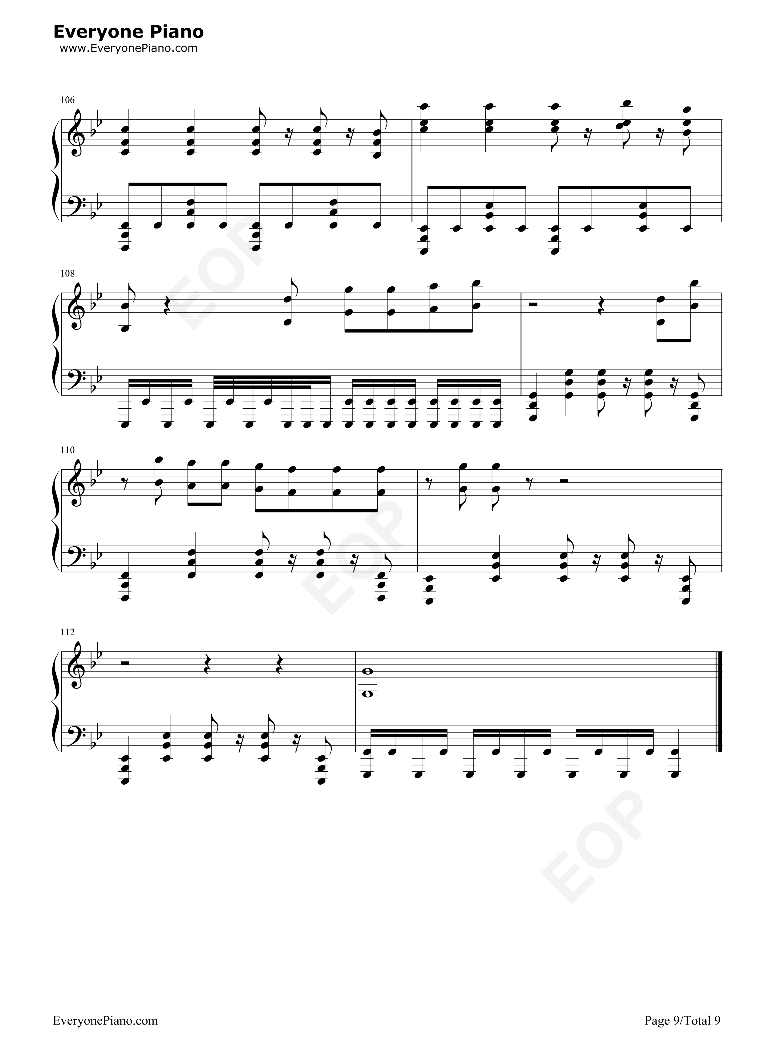 Revenge钢琴谱_Tryhardninja_Captainsparklez