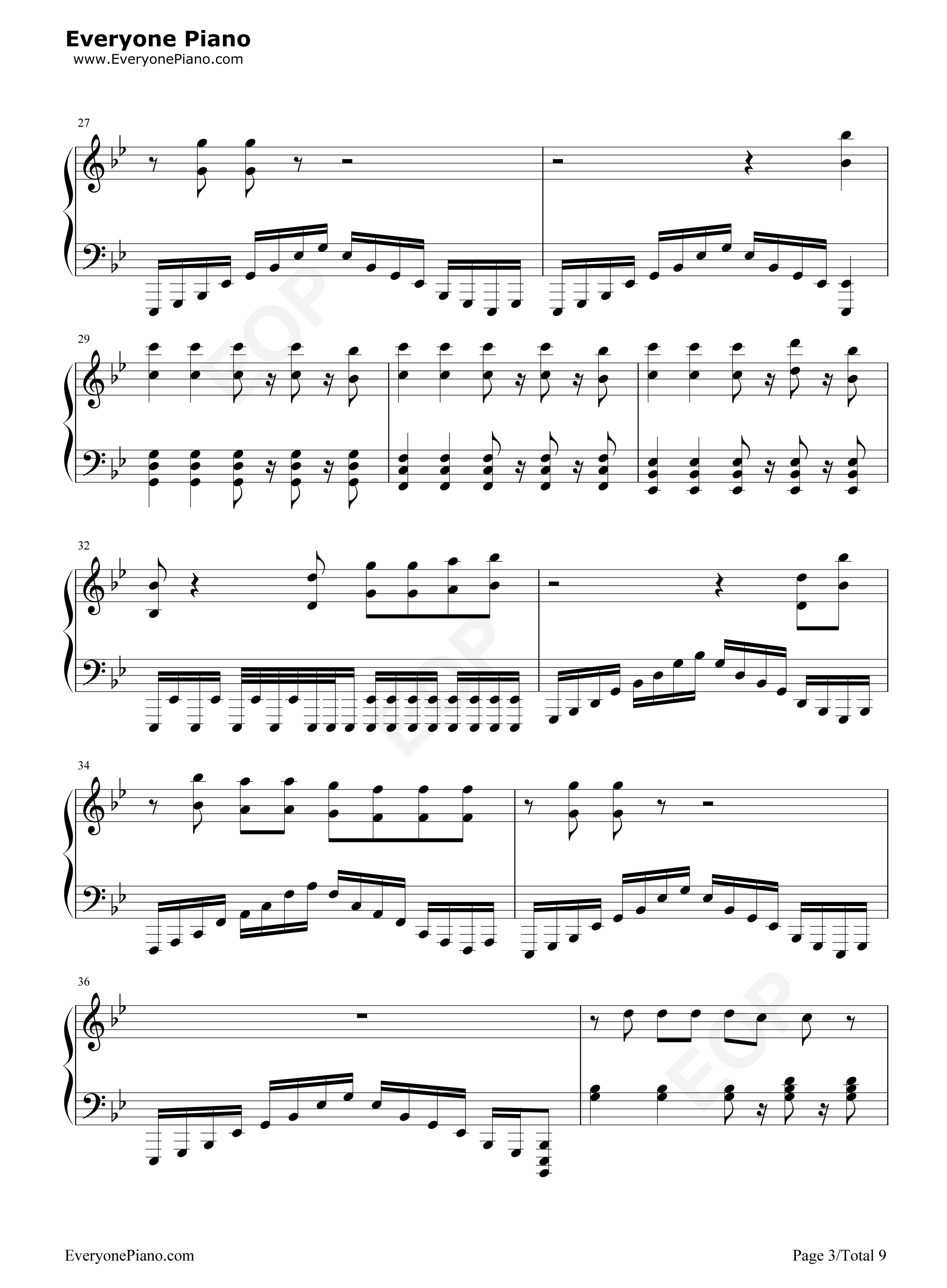 Revenge钢琴谱_Tryhardninja_Captainsparklez